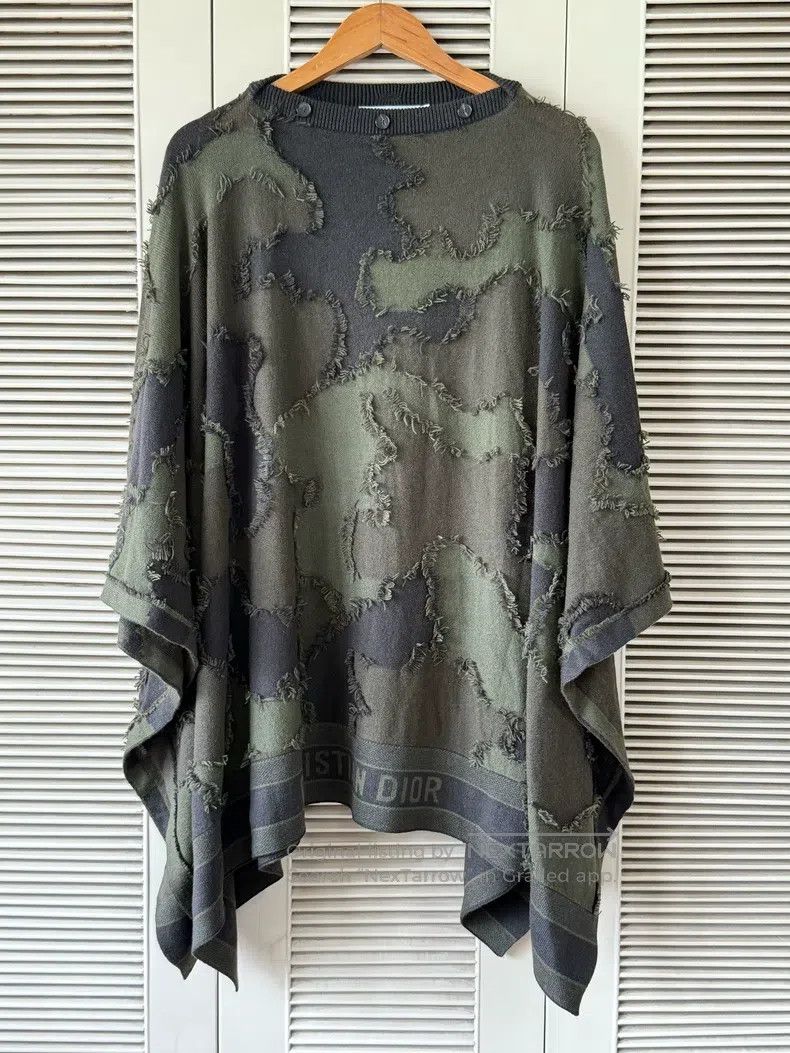 Dior Dior Cashmere cloak coat Size S / US 4 / IT 40 - 1 Thumbnail