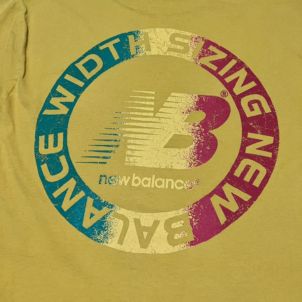 New Balance Vintage New Balance Big Logo T Shirt Size US M / EU 48-50 / 2 - 11 Thumbnail