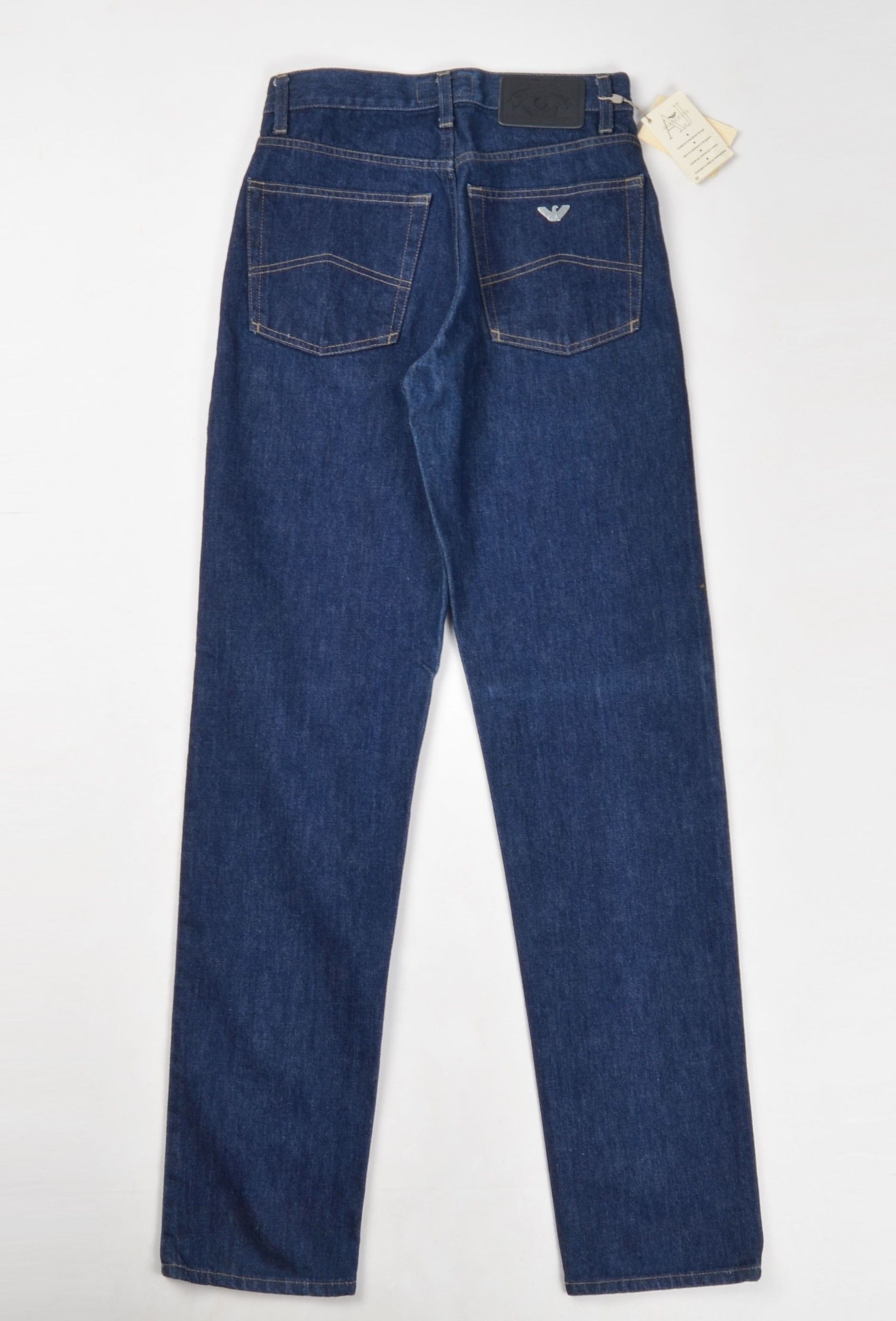 Giorgio Armani Vintage Armani Jeans 80's Iconic High Wasted Blue Jeans Size 28" / US 6 / IT 42 - 9 Thumbnail