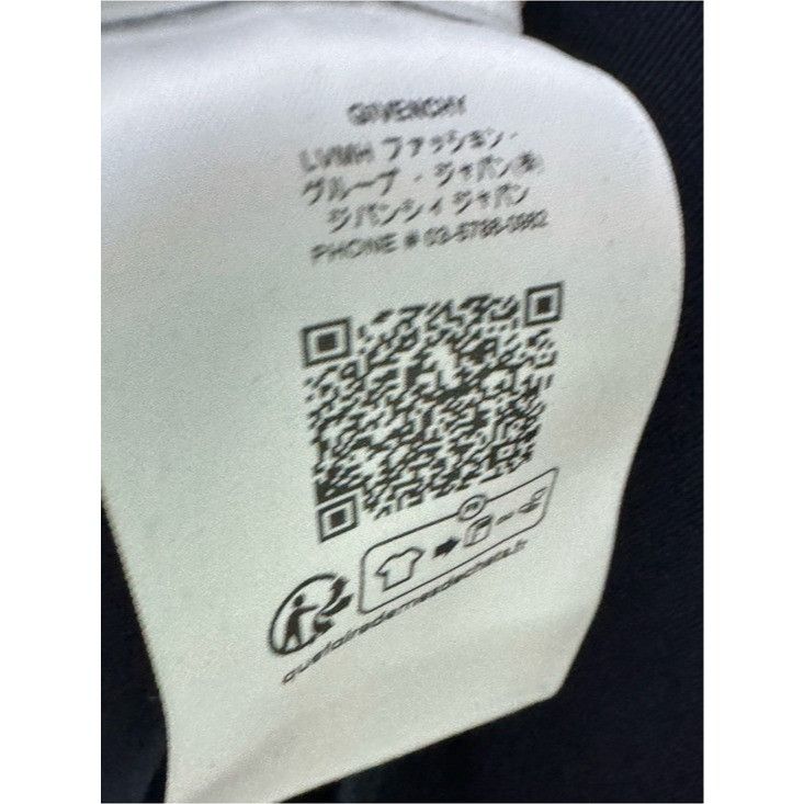 Givenchy Givenchy Lettering-Print T-Shirt Navy Blue White Men’s Small Size US S / EU 44-46 / 1 - 7 Thumbnail