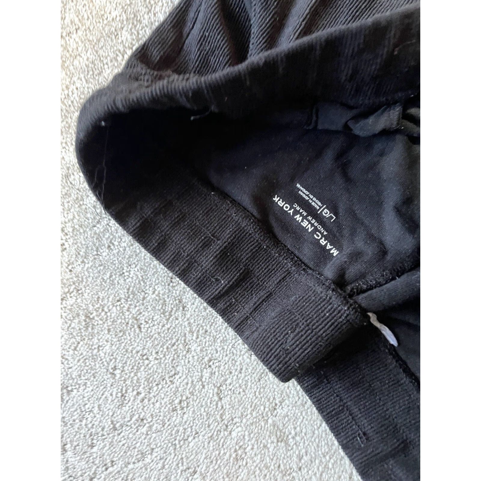 Andrew Marc ANDREW MARC Black Stretch Joggers Women Size Large Loungewear Size 36" / US 14 / IT 50 - 4 Thumbnail