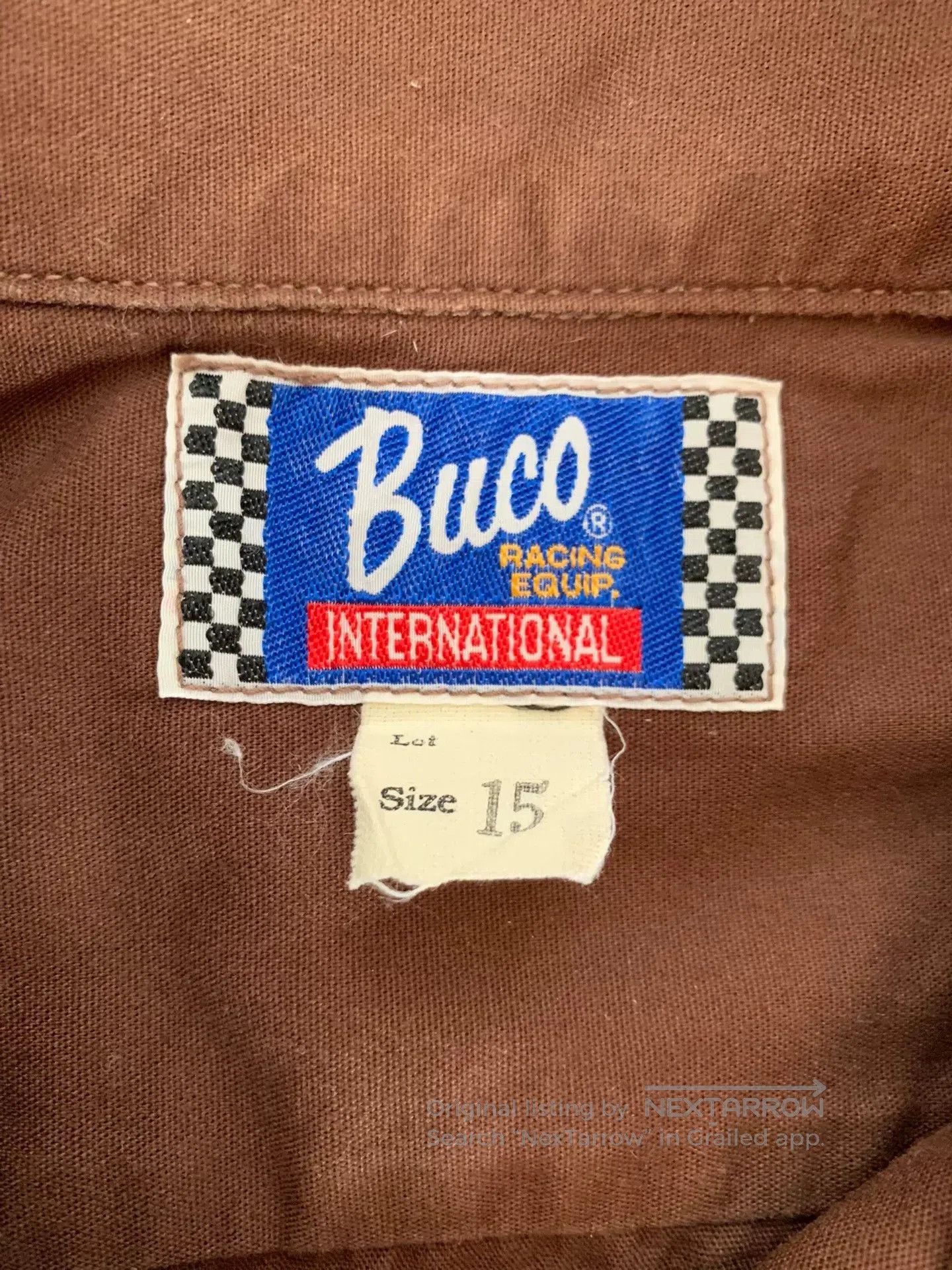 The Real McCoy's Buco Real McCoy Short Sleeve Shirt. Size US L / EU 52-54 / 3 - 4 Thumbnail