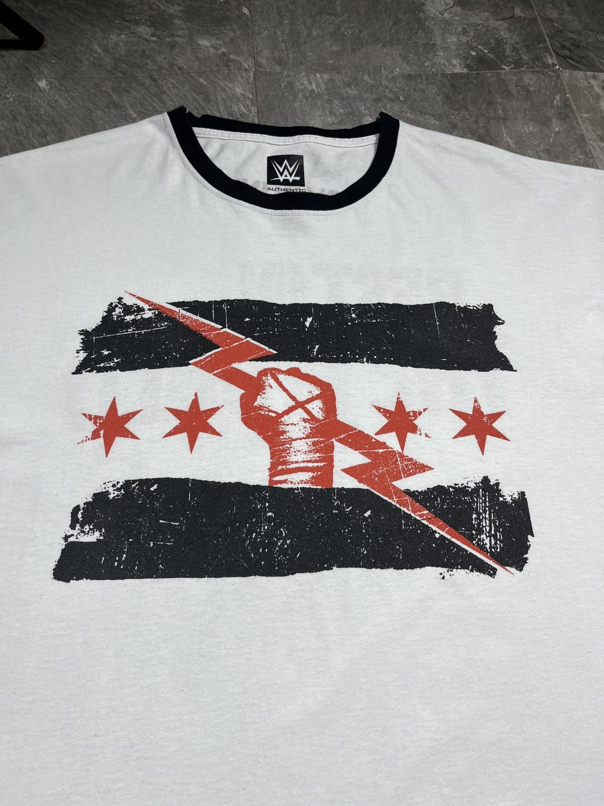 WWE WWE CM PUNK Best In World Vintage Tee Wrestling T-Shirt Rare Size US XL / EU 56 / 4 - 6 Thumbnail