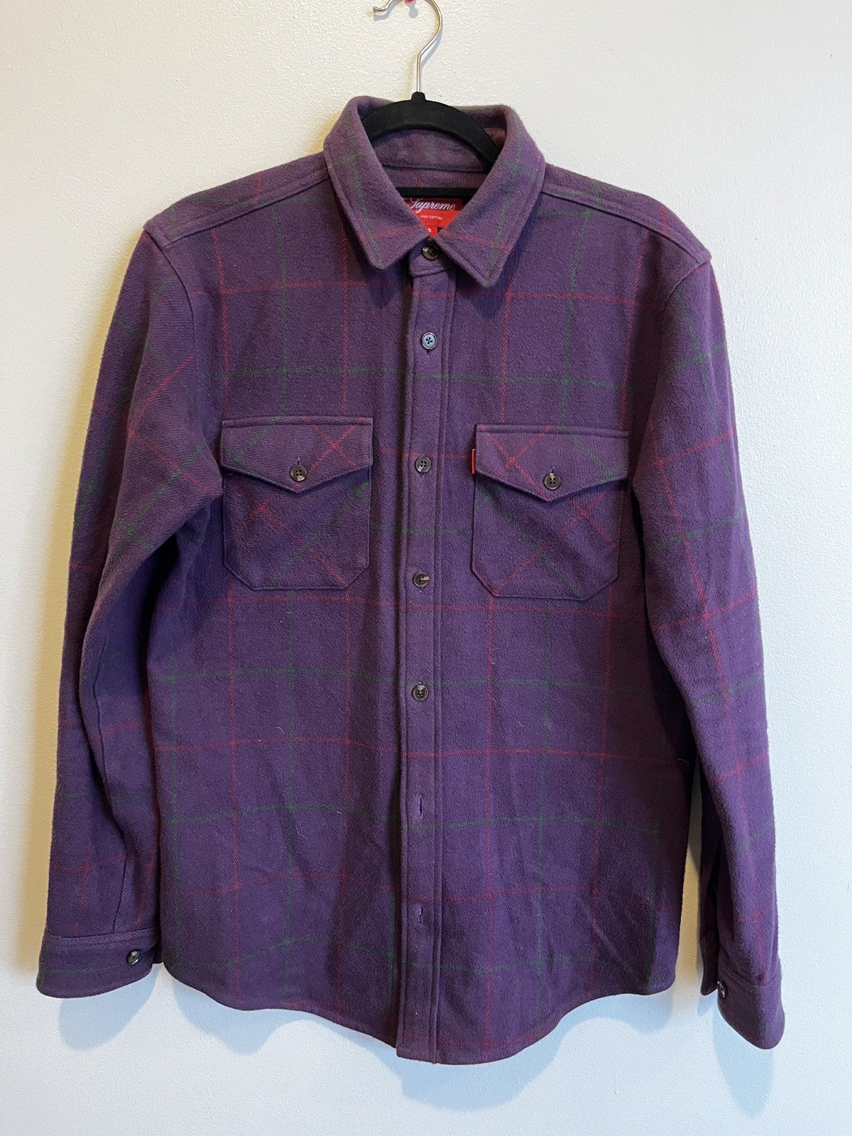 Supreme Heavyweight Flannel | Grailed