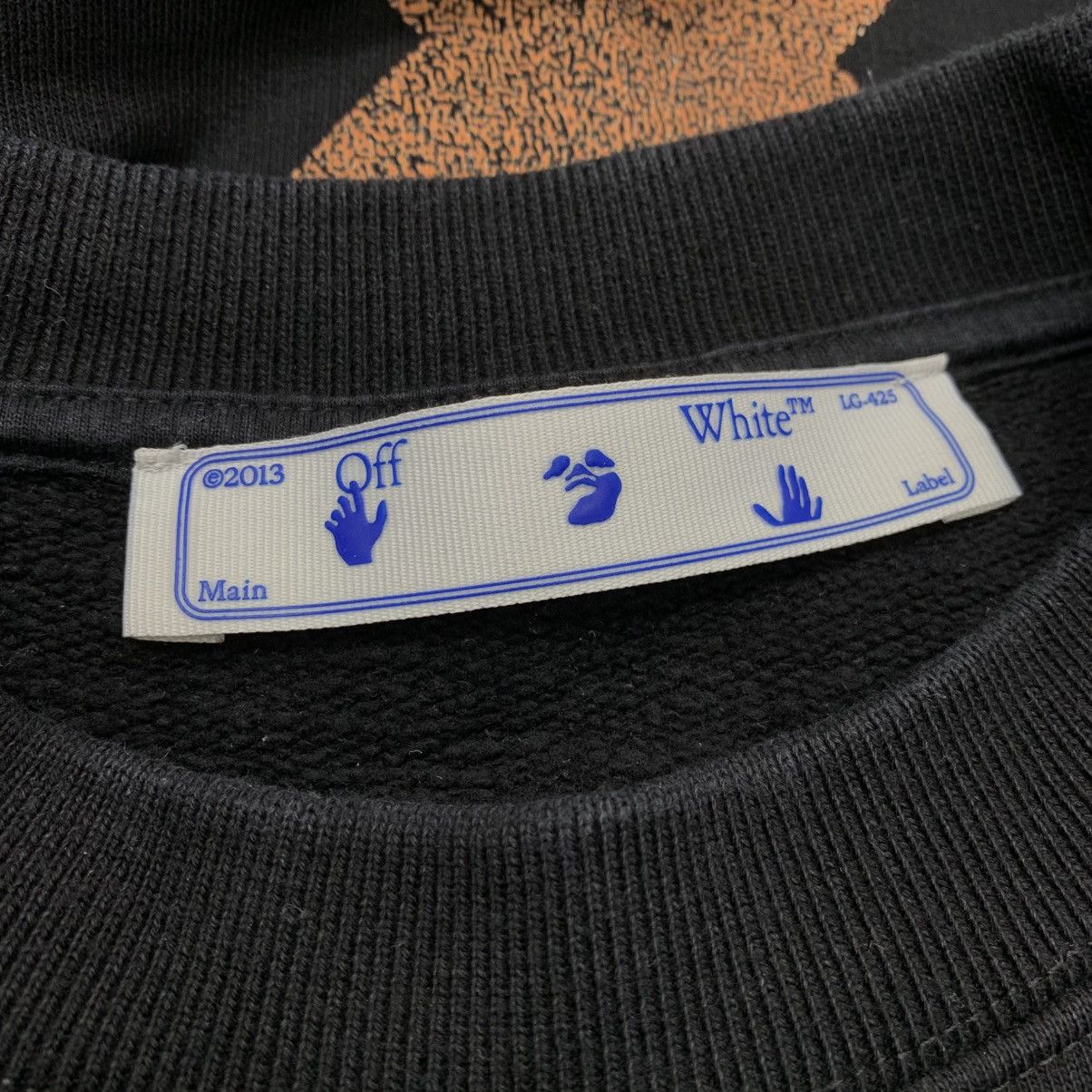 Off-White Off White Medium Degrade Arrows Black Sweatshirt Crewneck Size US M / EU 48-50 / 2 - 5 Thumbnail