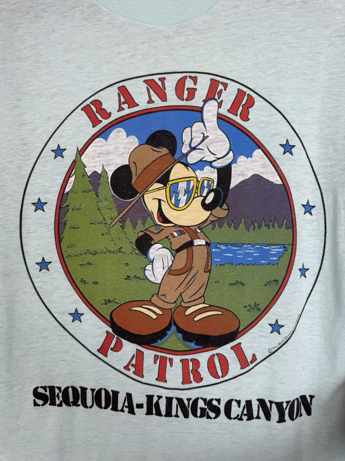 Mickey Mouse Vintage Mickey Mouse Single Stitch T-shirt Made in USA Size US L / EU 52-54 / 3 - 13 Thumbnail