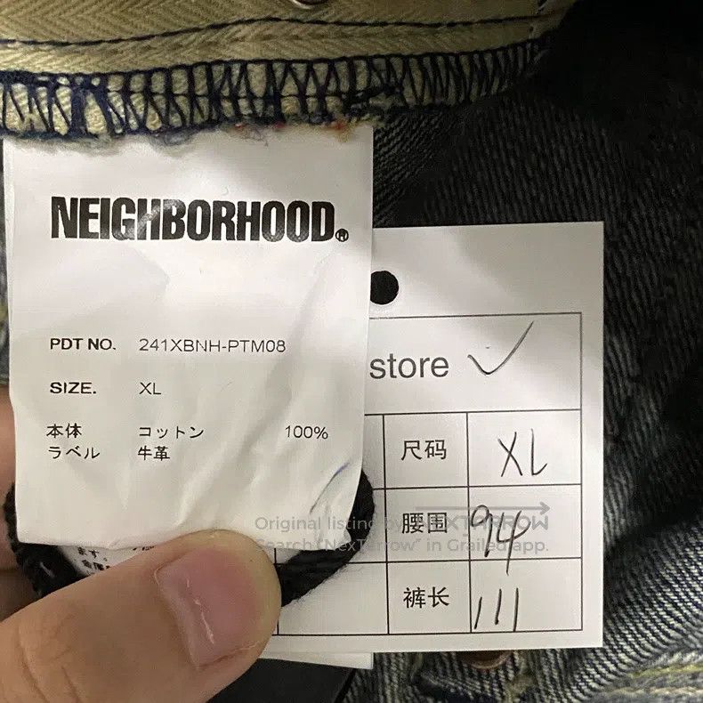 Neighborhood Neighborhood size XL Spring/Summer 24 Washed Destroyed Kin Size US 27 - 7 Thumbnail