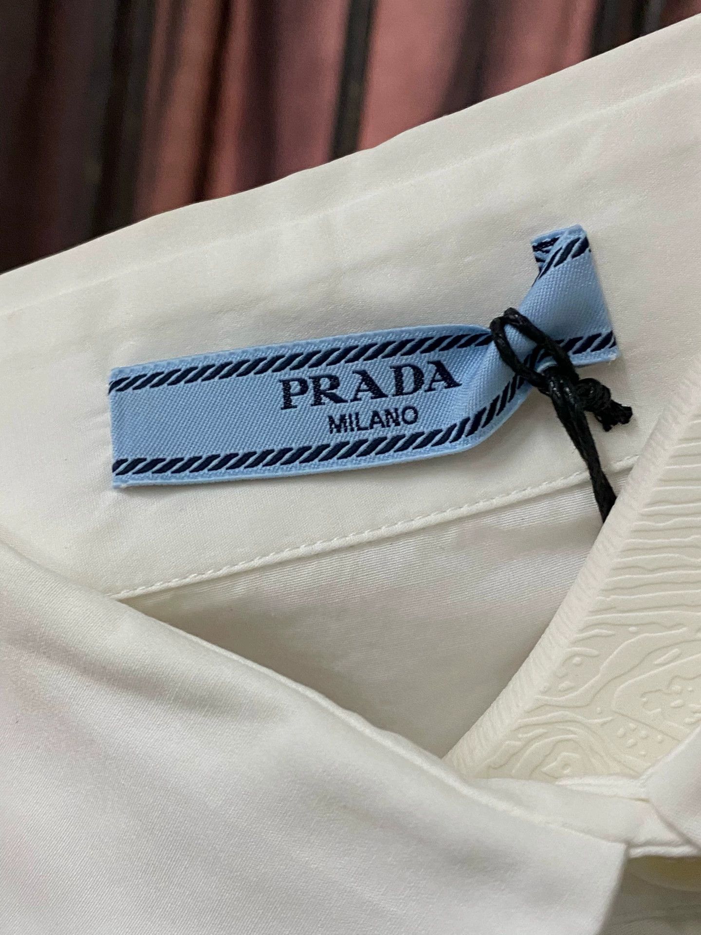 Prada Prada Triangle Logo Shirt 38 New Size S / US 4 / IT 40 - 6 Thumbnail