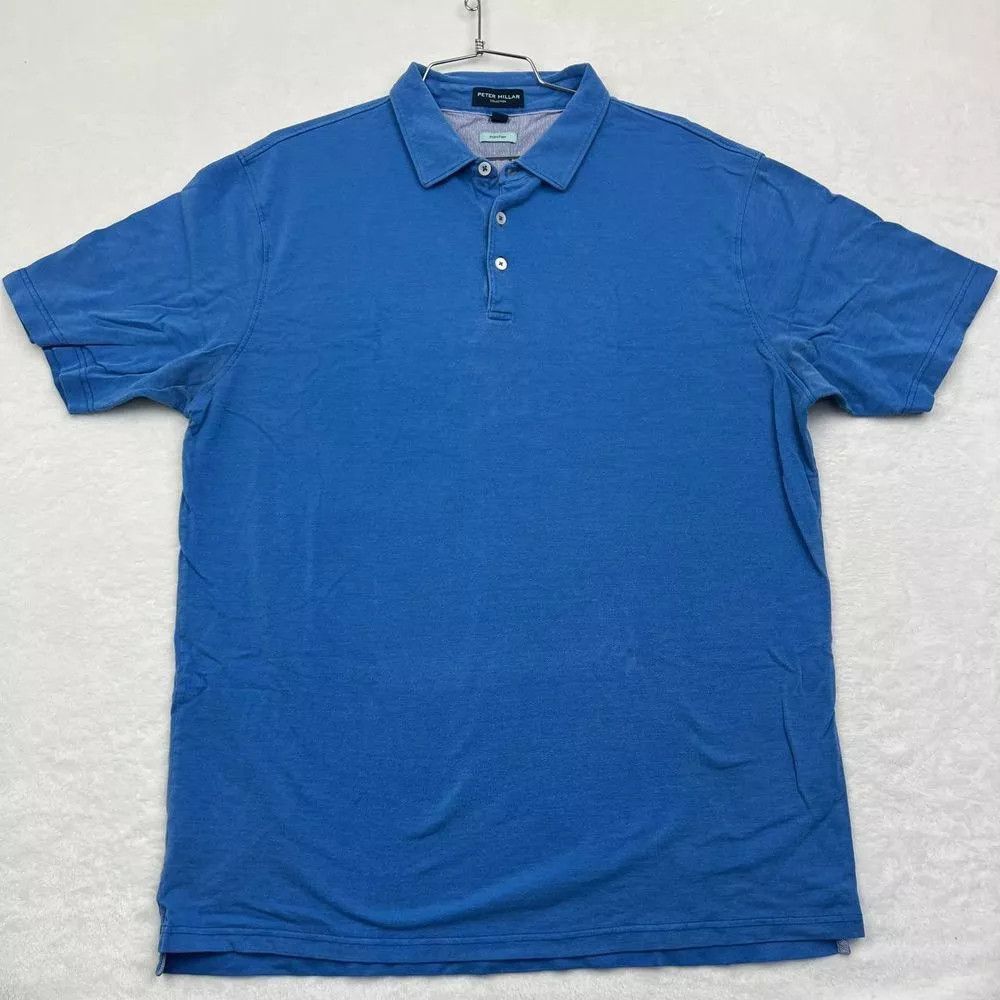 Peter Millar Peter Millar Polo Shirt Men Collared Short Sleeve XL Size US XL / EU 56 / 4 - 1 Thumbnail