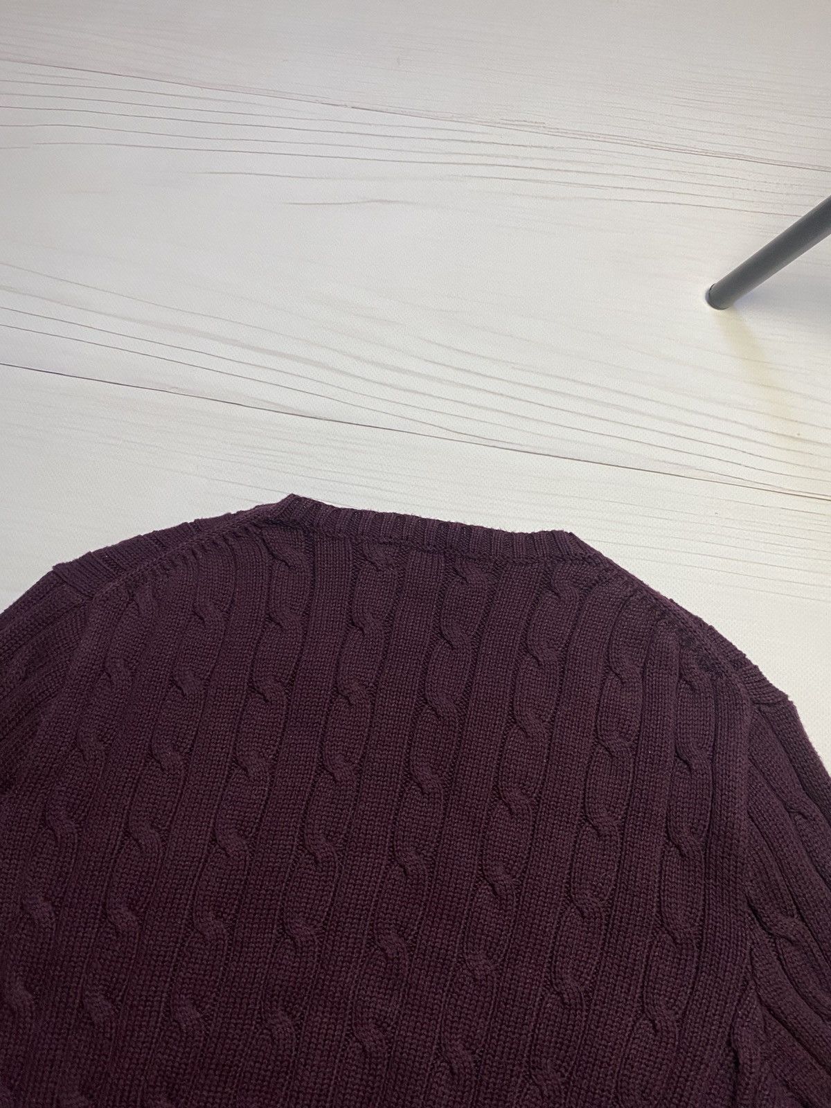 Polo Ralph Lauren Polo Ralph Lauren cable knit crew neck y2k sweater Size M / US 6-8 / IT 42-44 - 14 Thumbnail
