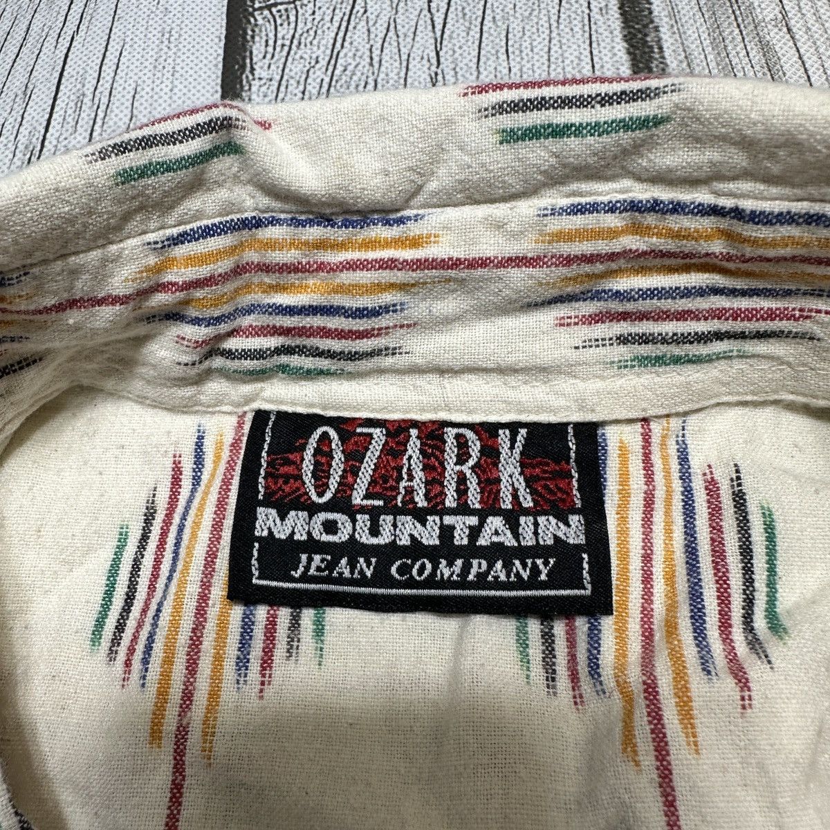 Vintage Vintage Ozark Mountain Jean Company shirt Size US L / EU 52-54 / 3 - 4 Thumbnail