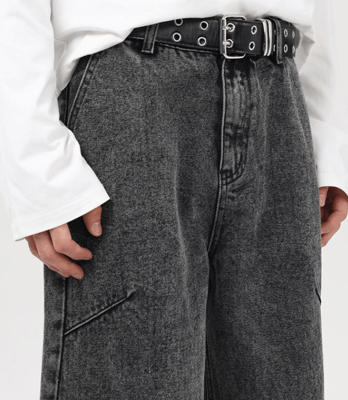 Japanese Brand × Jean American retro straight loose cargo jeans Size US 32 / EU 48 - 4 Thumbnail