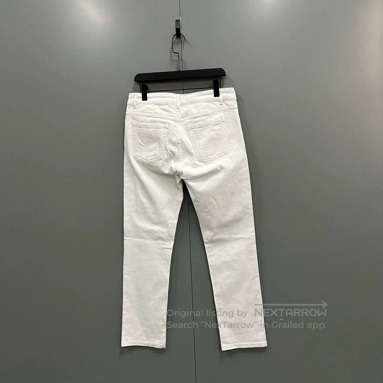 Bottega Veneta Bottega Veneta White Denim Pants Size 50. Size US 34 / EU 50 - 4 Thumbnail