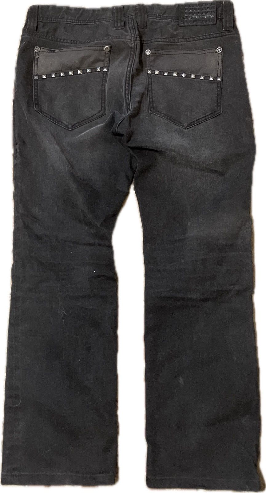 Affliction Y2K Affliction Studded Ace Black denim Size US 34 / EU 50 - 3 Thumbnail