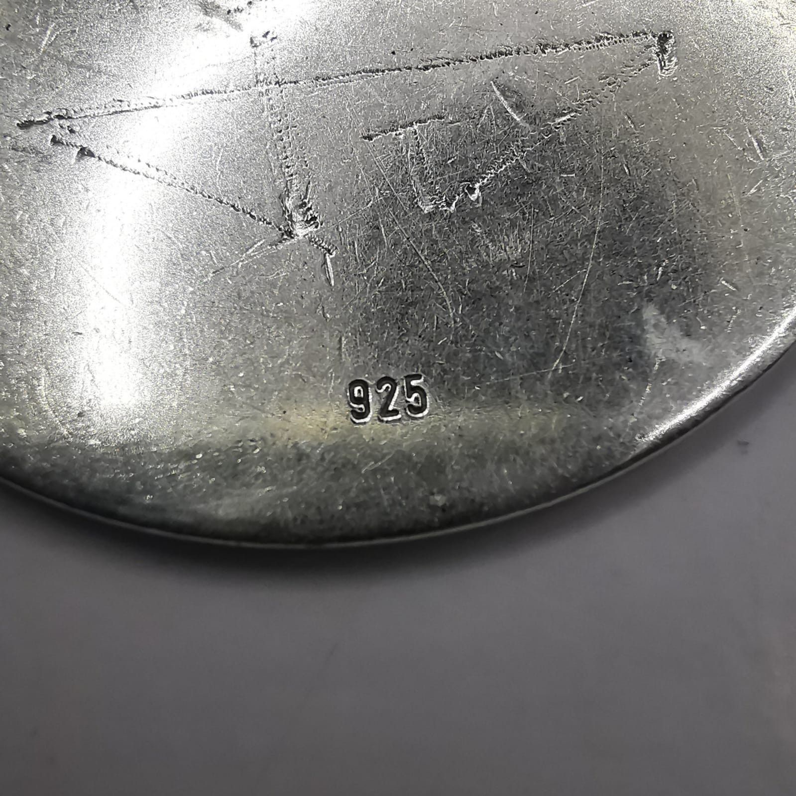 Sterling Silver Vintage pendant "Amulet of Spiritual Power 925 silver 8,46g Size ONE SIZE - 5 Thumbnail