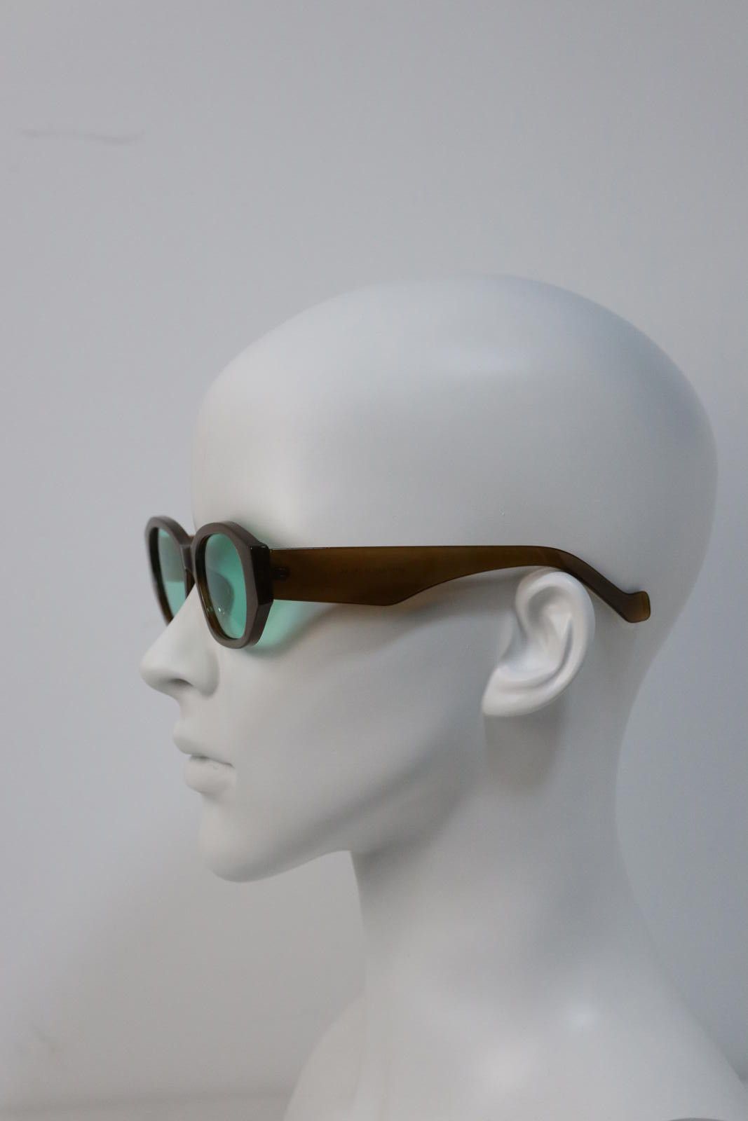 Other Y2k Avant Garde Cat Eye Shape Brown Sunglasses Unisex OS Size ONE SIZE - 6 Thumbnail