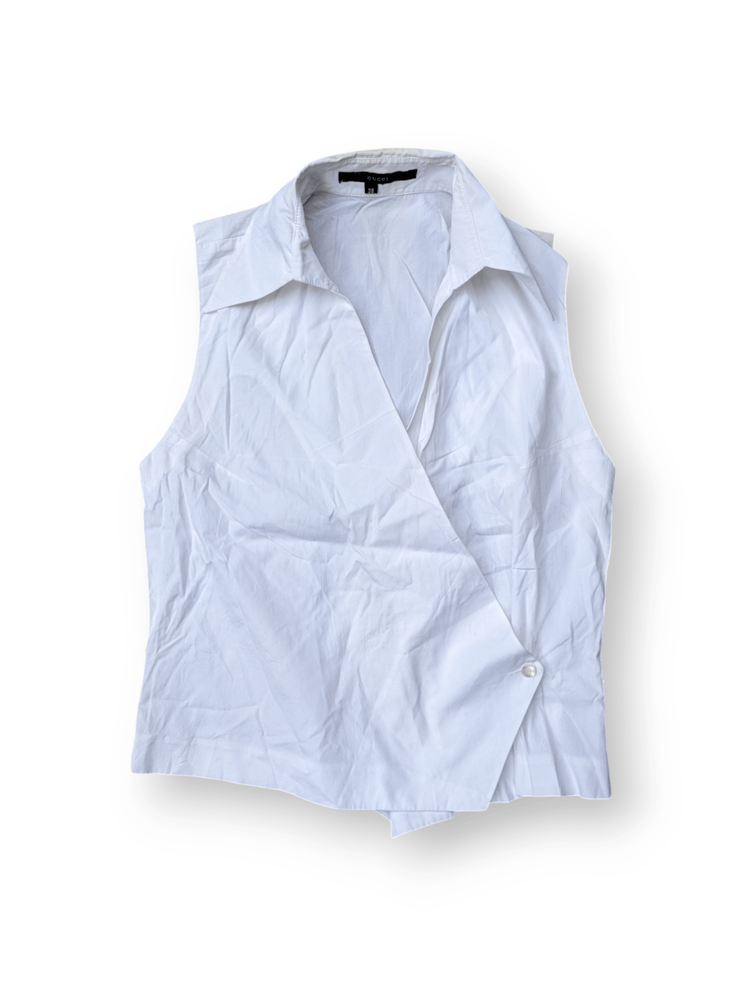 Gucci Tom Ford era Sleeve less button Shirt