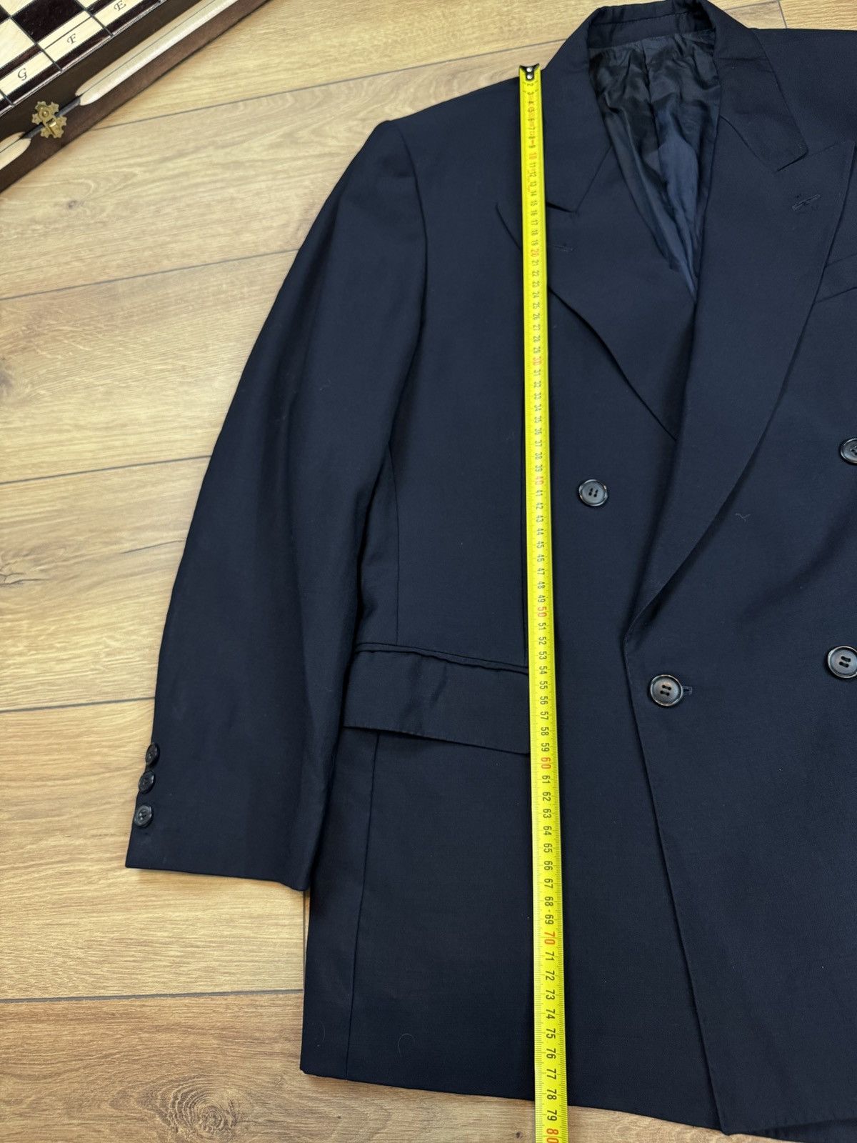 Yves Saint Laurent Vintage wool blazer Yves Saint Laurent original luxury item Size 48L - 5 Thumbnail