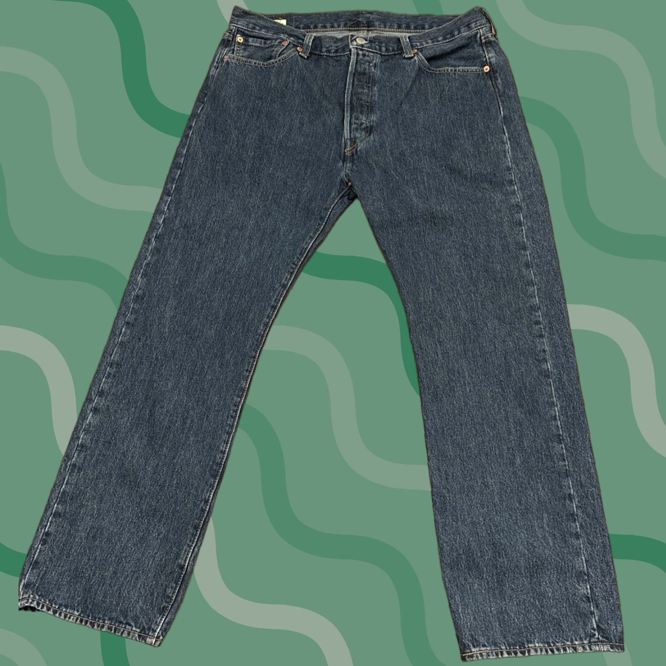 Levi's VINTAGE Levi's 501 Big E Jeans Blue Size 36/30 Button Fly Mens Size US 36 / EU 52 - 1 Thumbnail