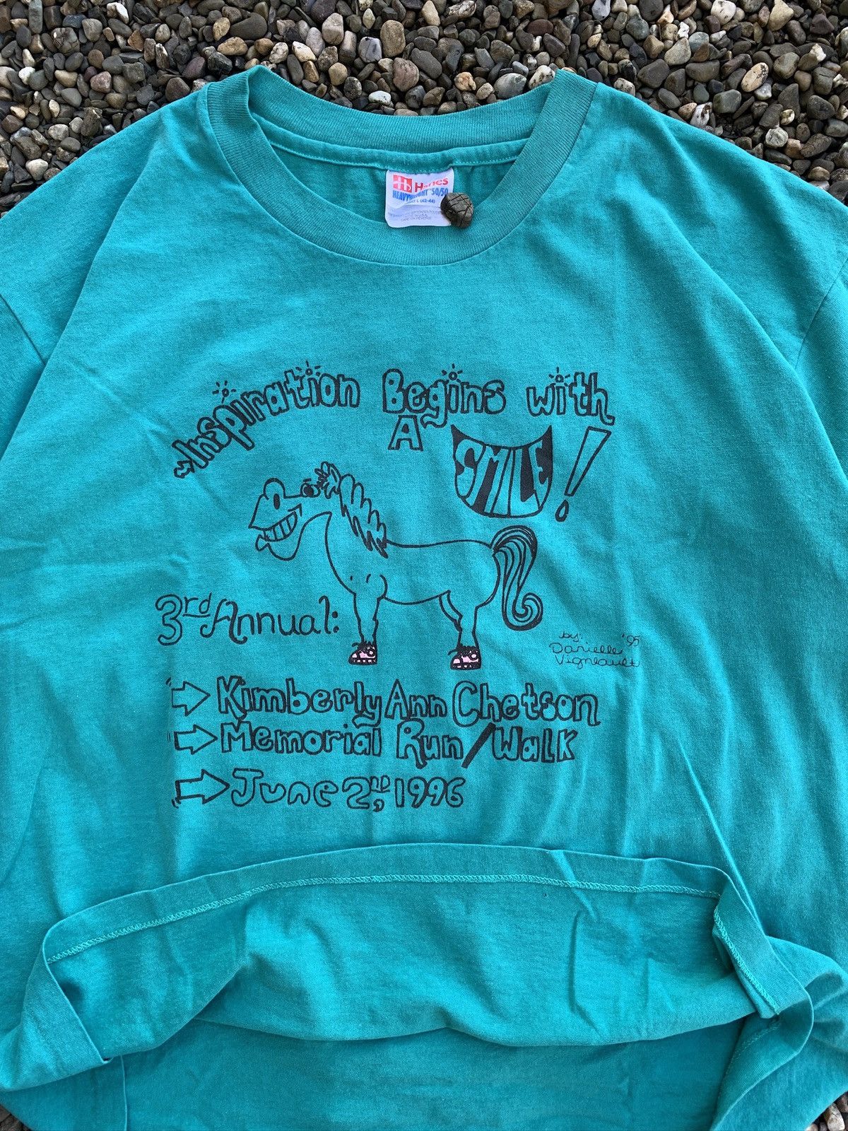Vintage Vintage 1996 Kimberly Ann Chetson Memorial Walk T-Shirt Size US L / EU 52-54 / 3 - 7 Thumbnail