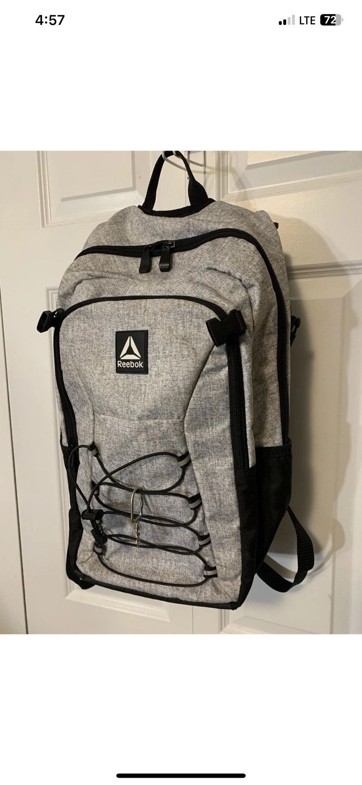 Reebok Reebok 19.5” laptop light backpack roman adult gray black Size ONE SIZE - 4 Thumbnail