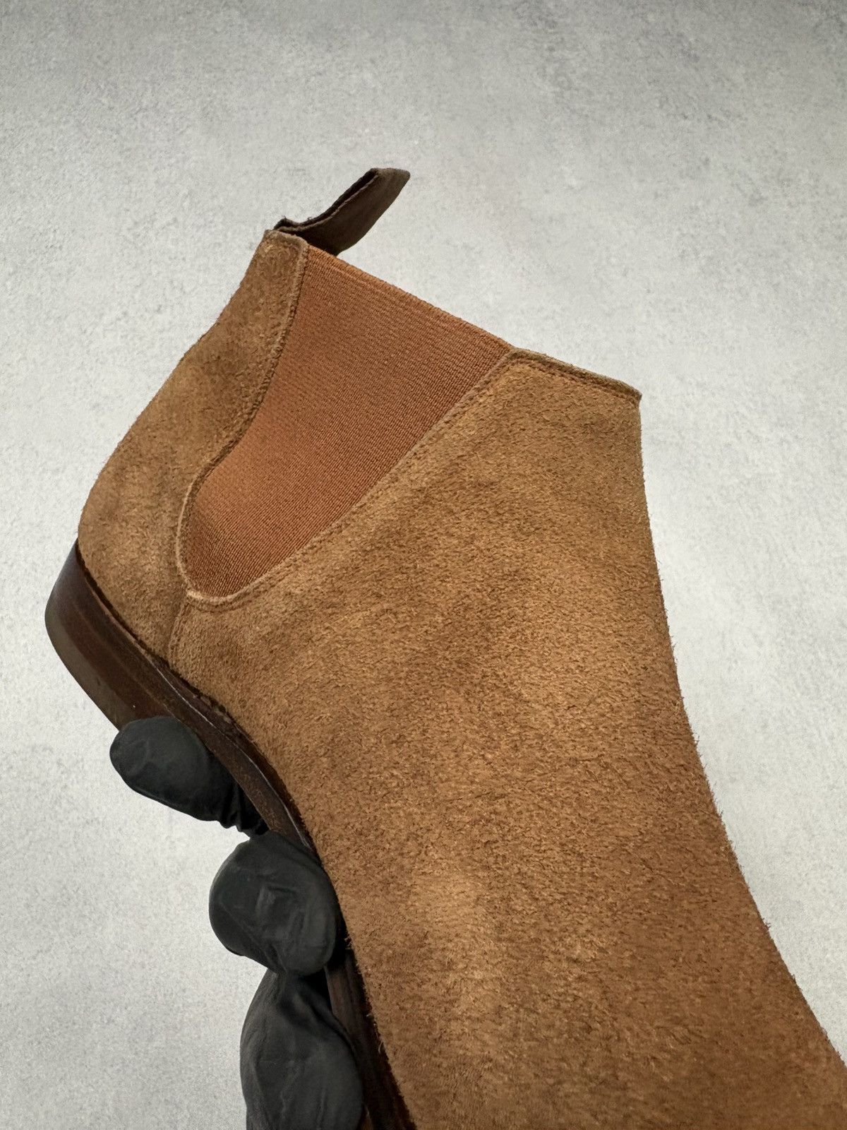 Crockett & Jones Crockett & Jones Cranford 3 Brown Camel Suede Chelsea Boots Size US 7.5 / EU 40-41 - 9 Thumbnail