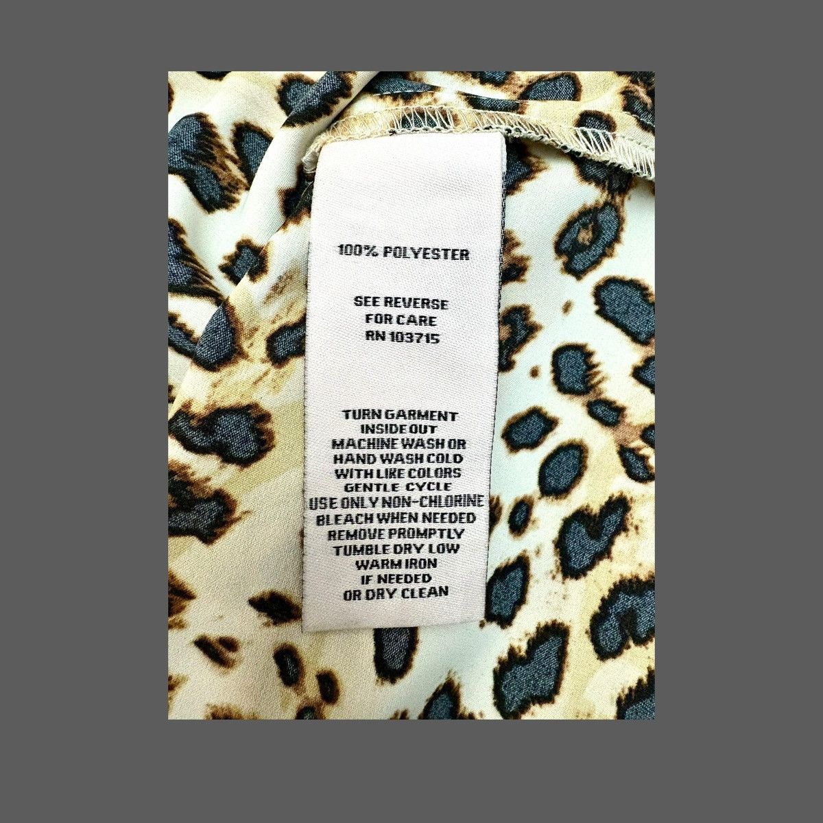 Nanette Lepore Nanette Lepore Women’s Khloe Cheetah Print Blouse Sz M Size M / US 6-8 / IT 42-44 - 18 Thumbnail