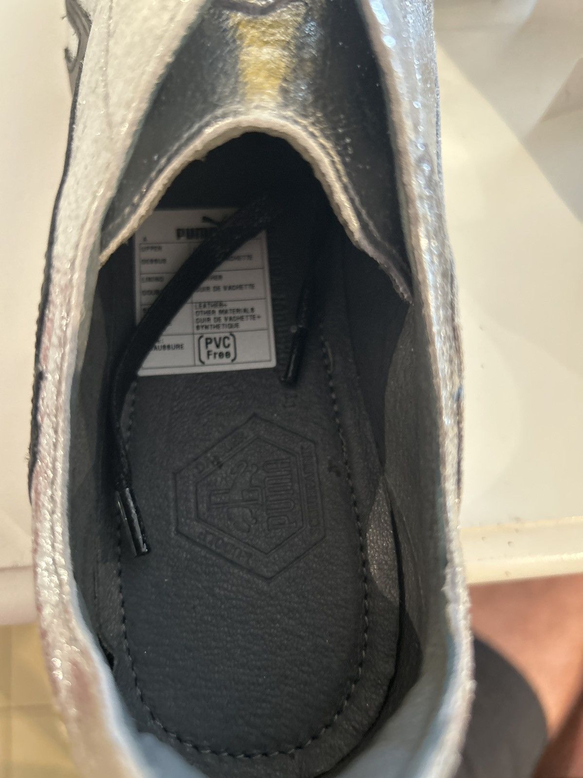 Puma Puma x Van Slobbe | Sprint Logo | Silber CAT | NEW! Size US 7.5 / IT 37.5 - 5 Thumbnail