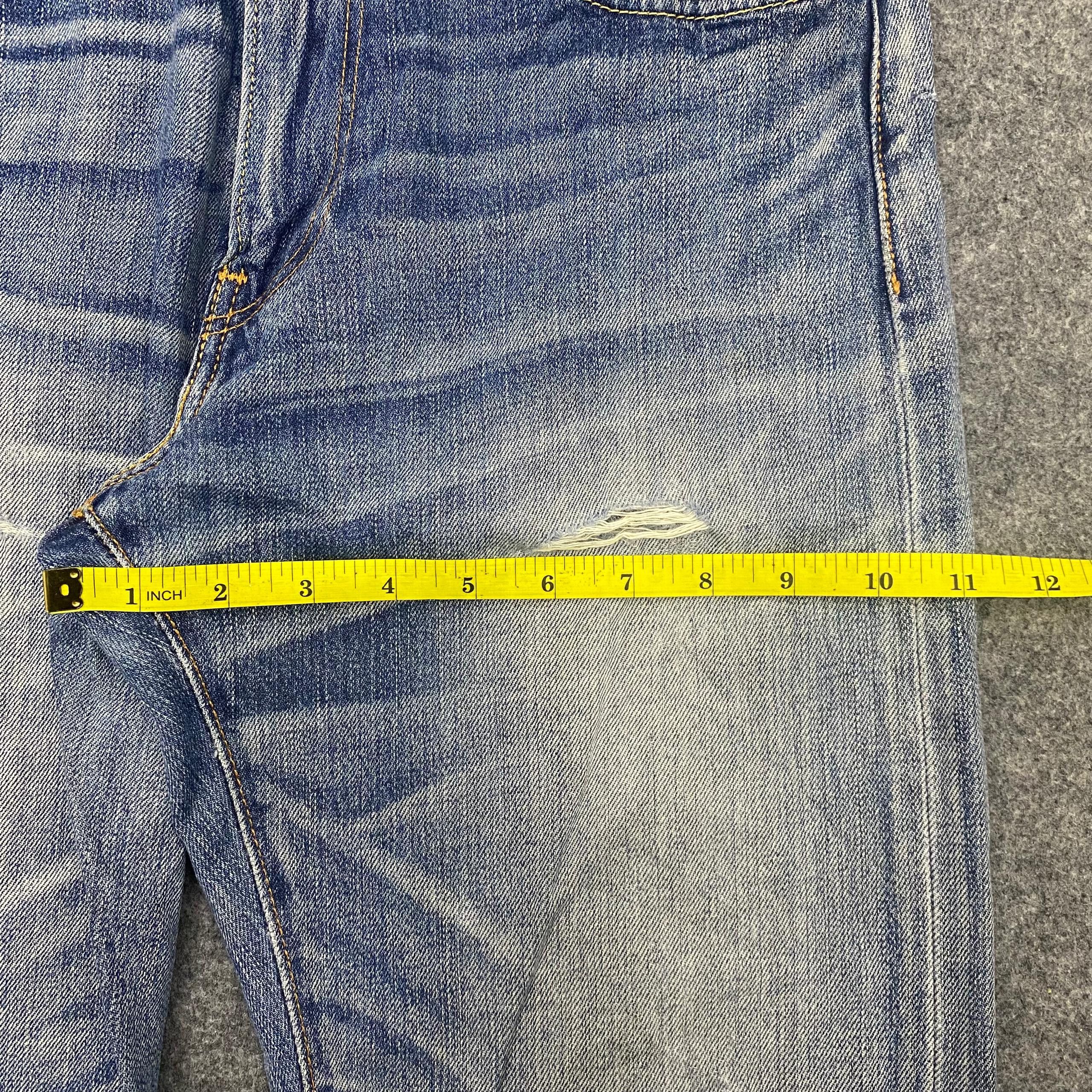 Levi's 💥Best Offer💥Vintage Levis 505 Distressed Denim Size US 30 / EU 46 - 5 Thumbnail