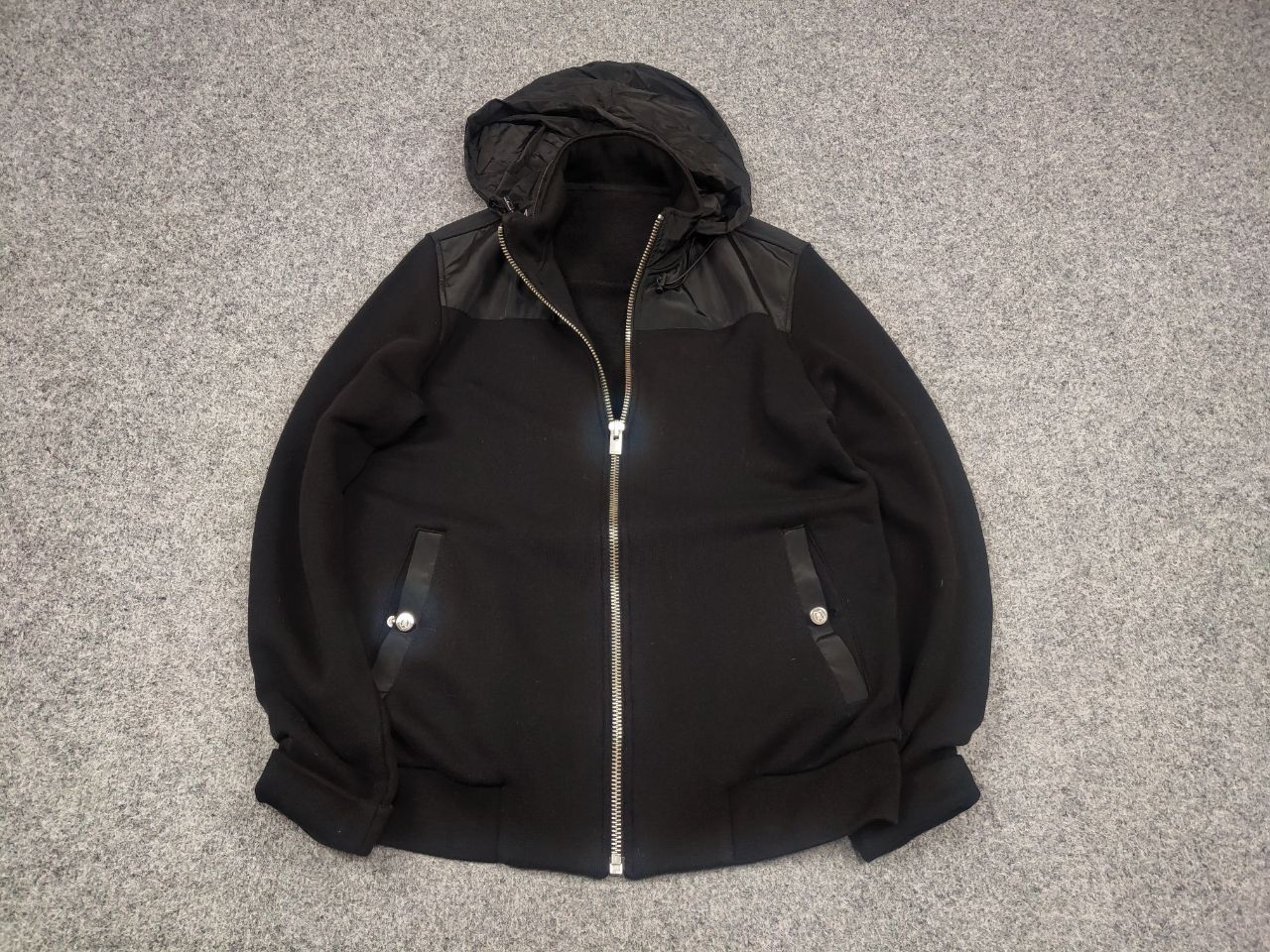 The Kooples The kooples Minimalistic Black Classic Cotton Zip up Hoodie Size US S / EU 44-46 / 1 - 2 Thumbnail