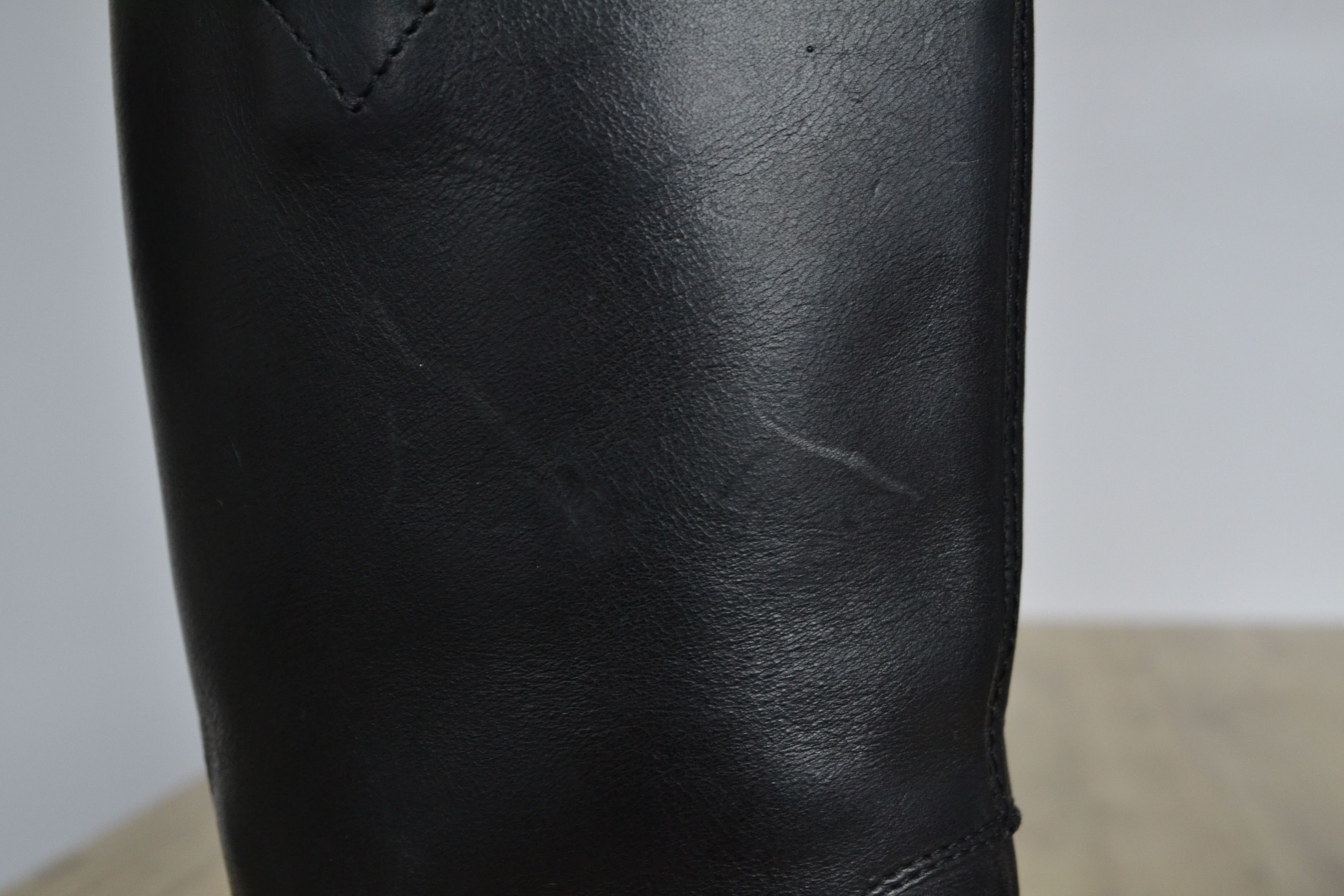 Miu Miu MIU MIU Boots Black Leather Peco Shoes Combat PRADA Size US 6 / IT 36 - 11 Thumbnail