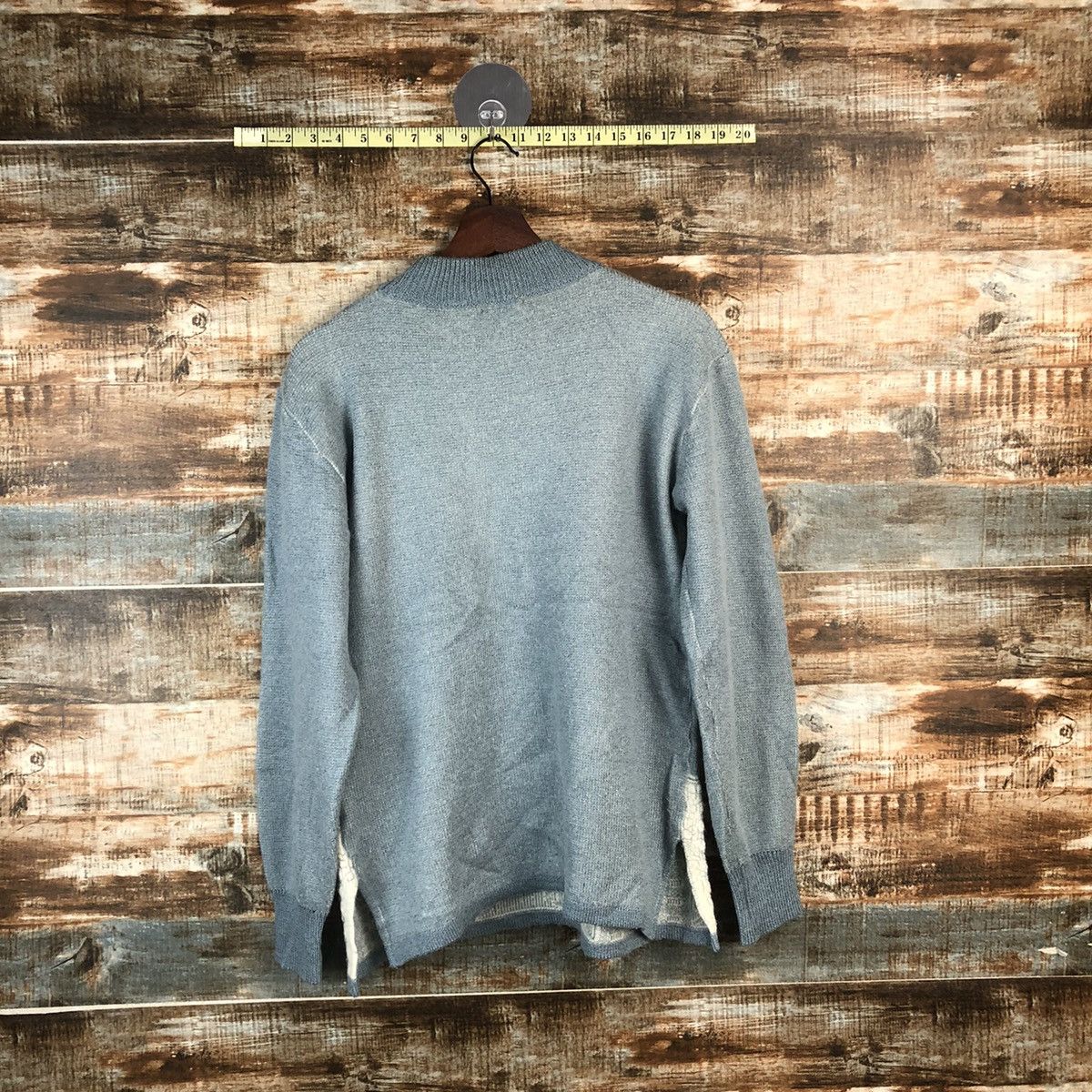 Homespun Knitwear DL Juria vintage art Blue Knitwear #C731 Size M / US 6-8 / IT 42-44 - 13 Thumbnail