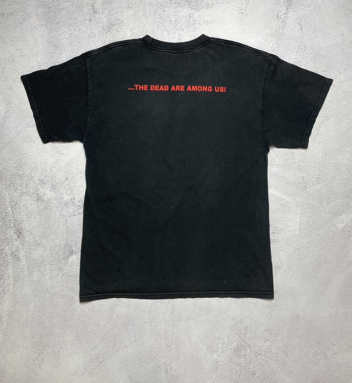 Vintage 90s Zombie We are going to eat you Horror Goth Vintage Tee Size US L / EU 52-54 / 3 - 6 Thumbnail