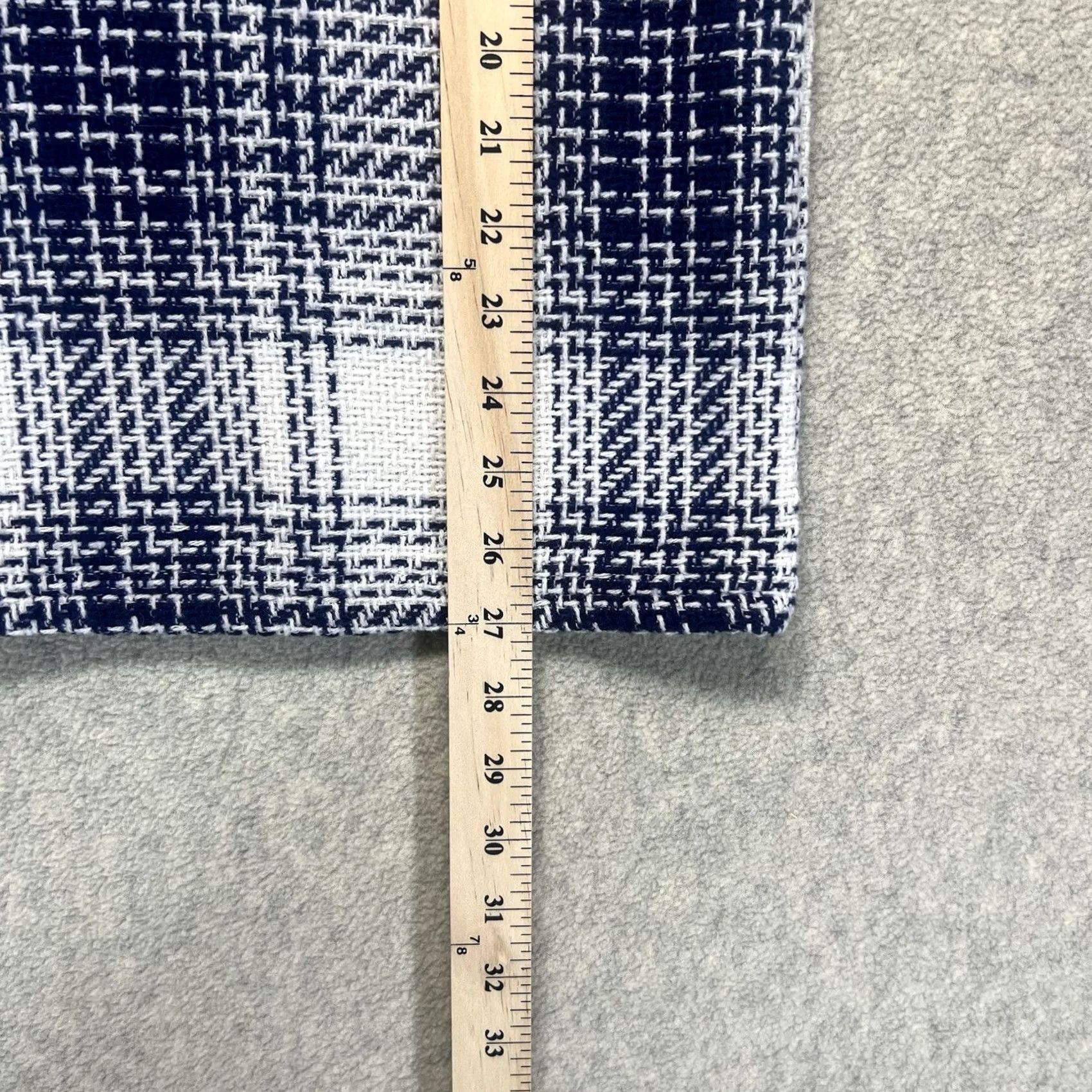 Vintage Common People Jacket Check Navy White Overshirt Size L Men’s NWT Button Front Casual Polyester One Word: Jacket Size US L / EU 52-54 / 3 - 6 Thumbnail
