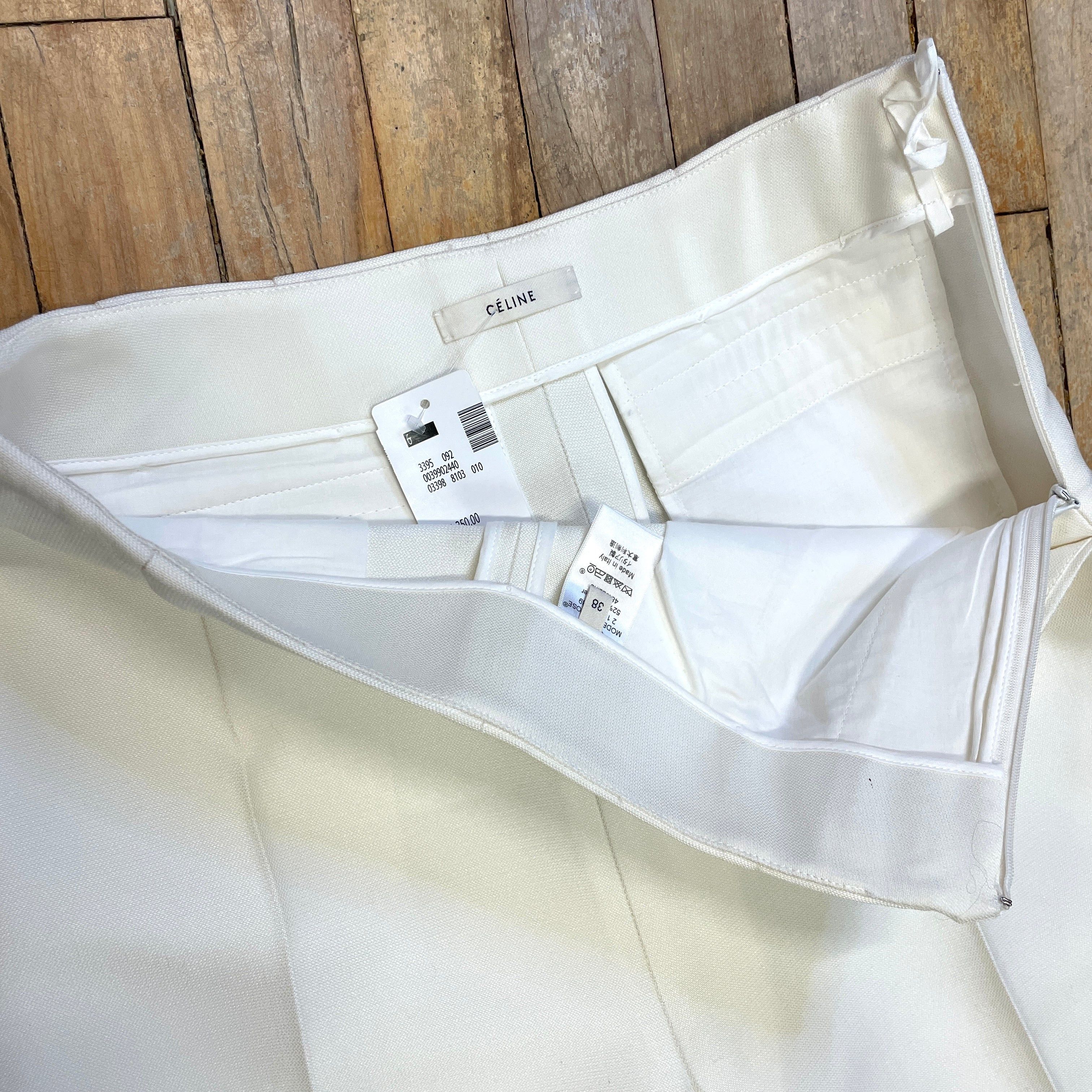 Celine Phoebe Philo Era Deadstock Celine Vintage Designer Trousers Made In Italy Size 29" Size 29" - 6 Thumbnail