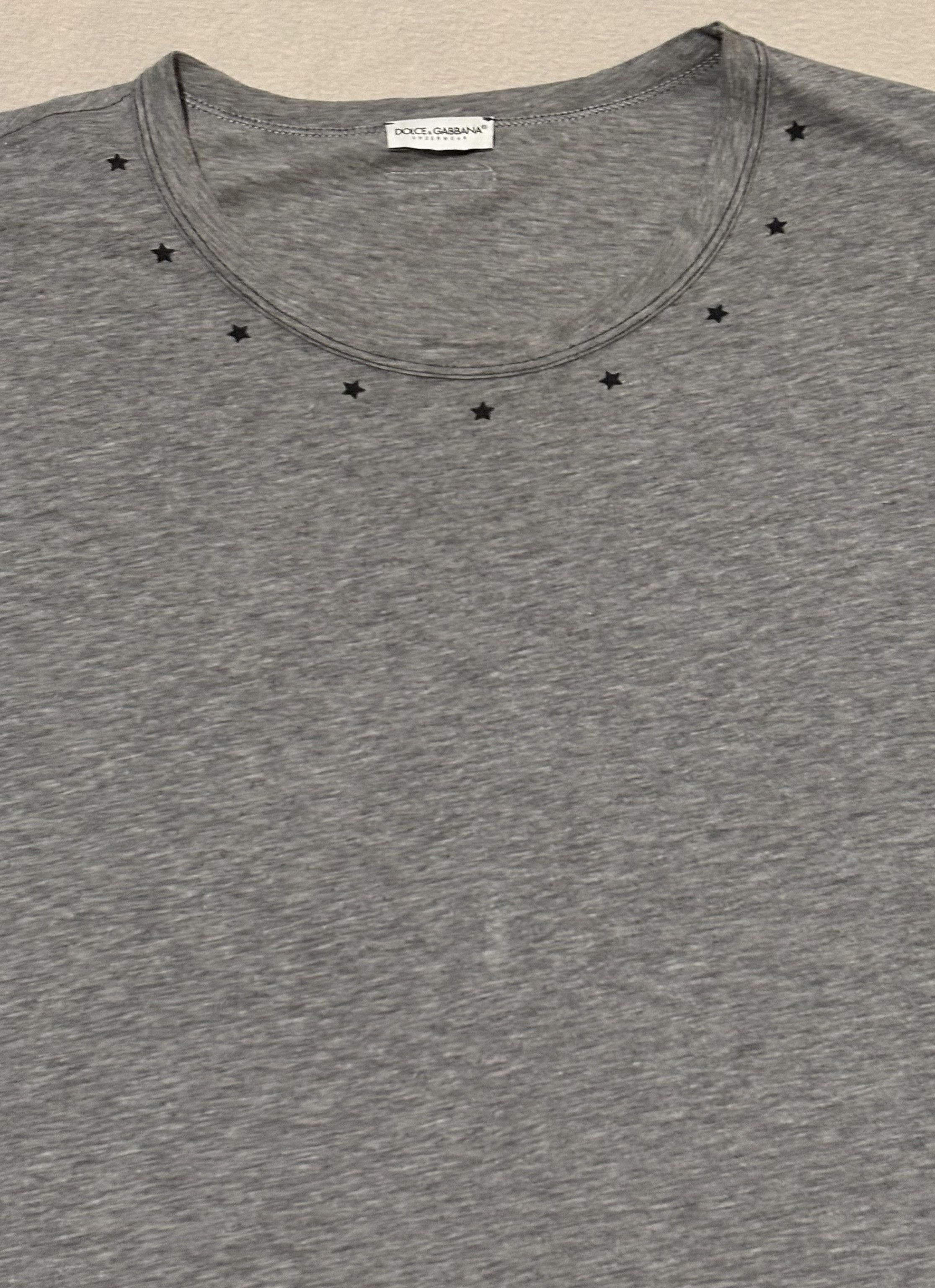 Dolce & Gabbana Dolce Gabbana Underwear Gray T-shirt Size. XL Size US XL / EU 56 / 4 - 9 Thumbnail