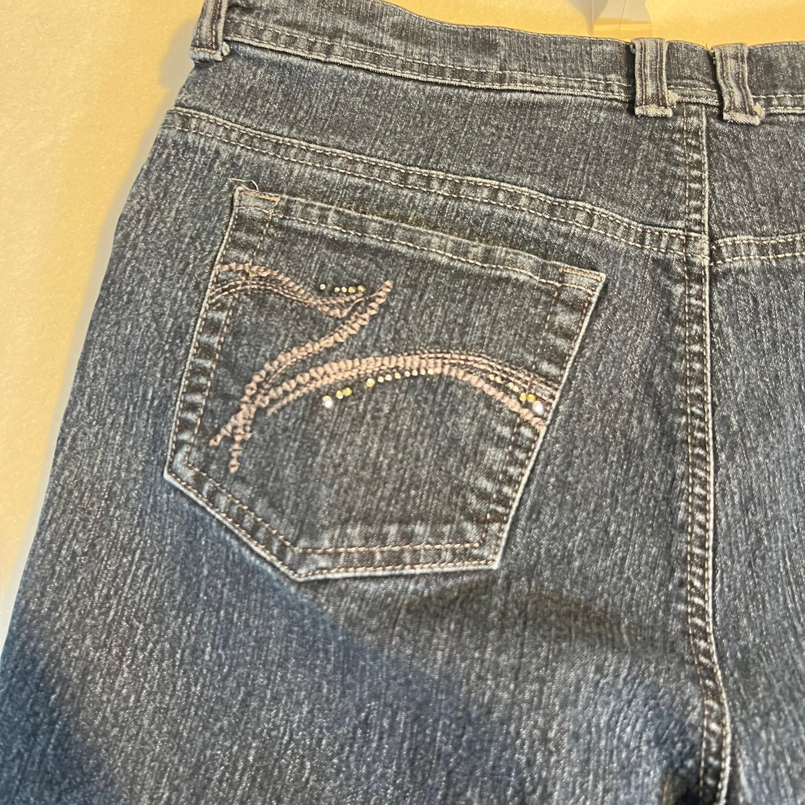 Gloria Vanderbilt Gloria Vanderbilt Jean Amanda 16 Average Made Egypt Stretch Size 38" / US 16 / IT 52 - 16 Thumbnail