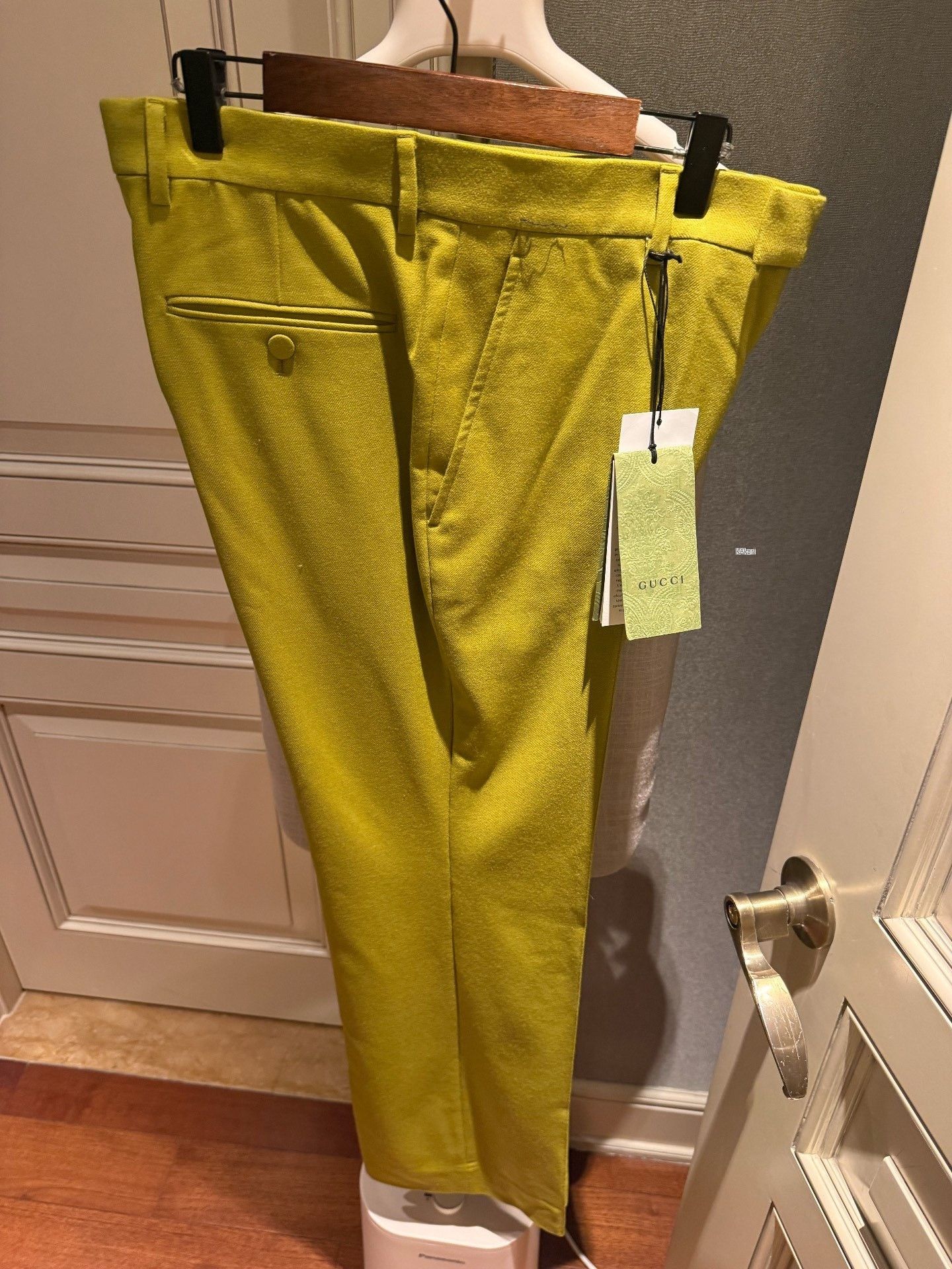 Gucci Gucci Mustard Wool Trousers Size 48 Size US 32 / EU 48 - 3 Thumbnail