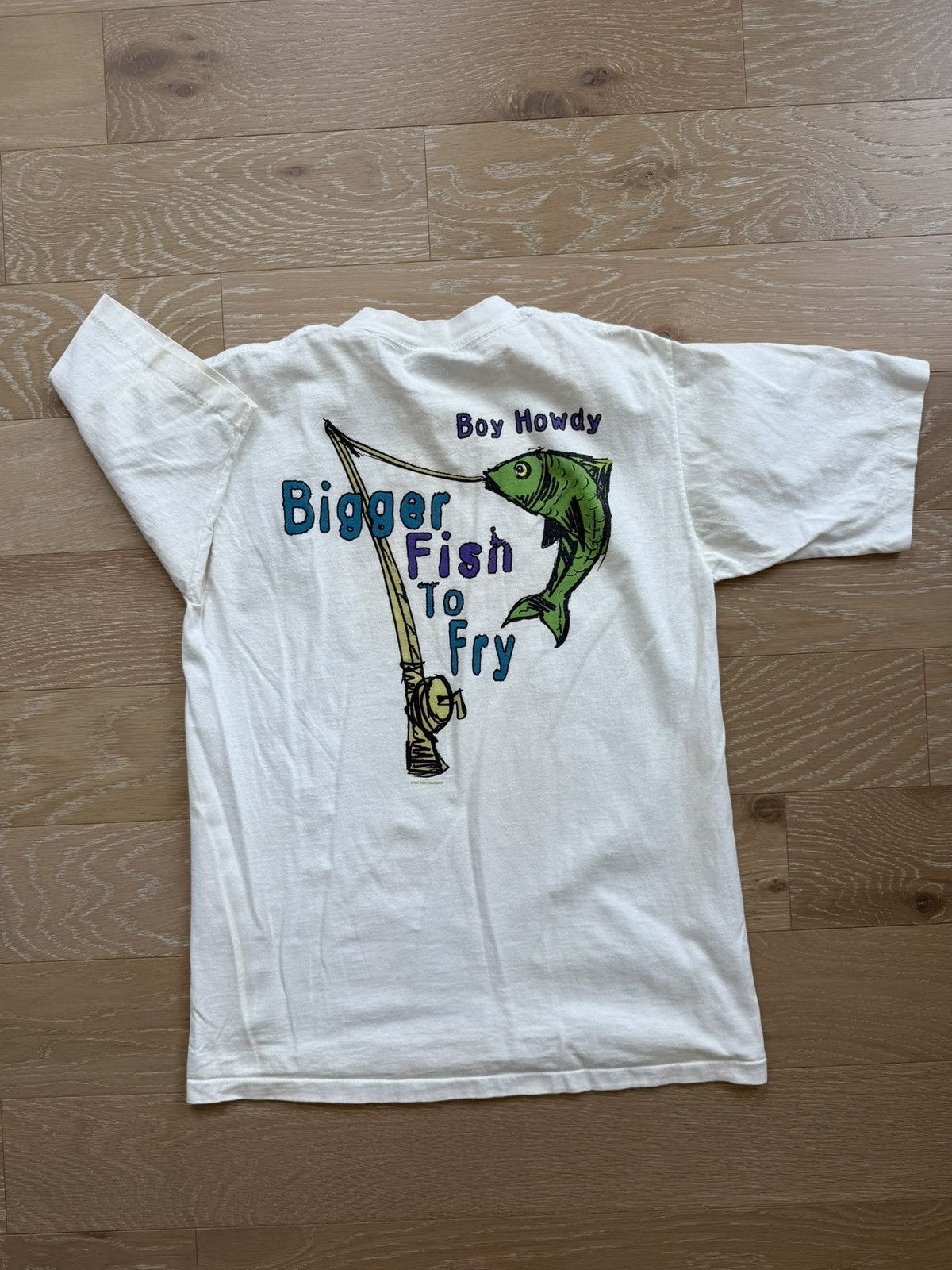 All Sport Vintage ‘95 Boy Howdy Fishing Sony promo shirt Size US L / EU 52-54 / 3 - 10 Thumbnail
