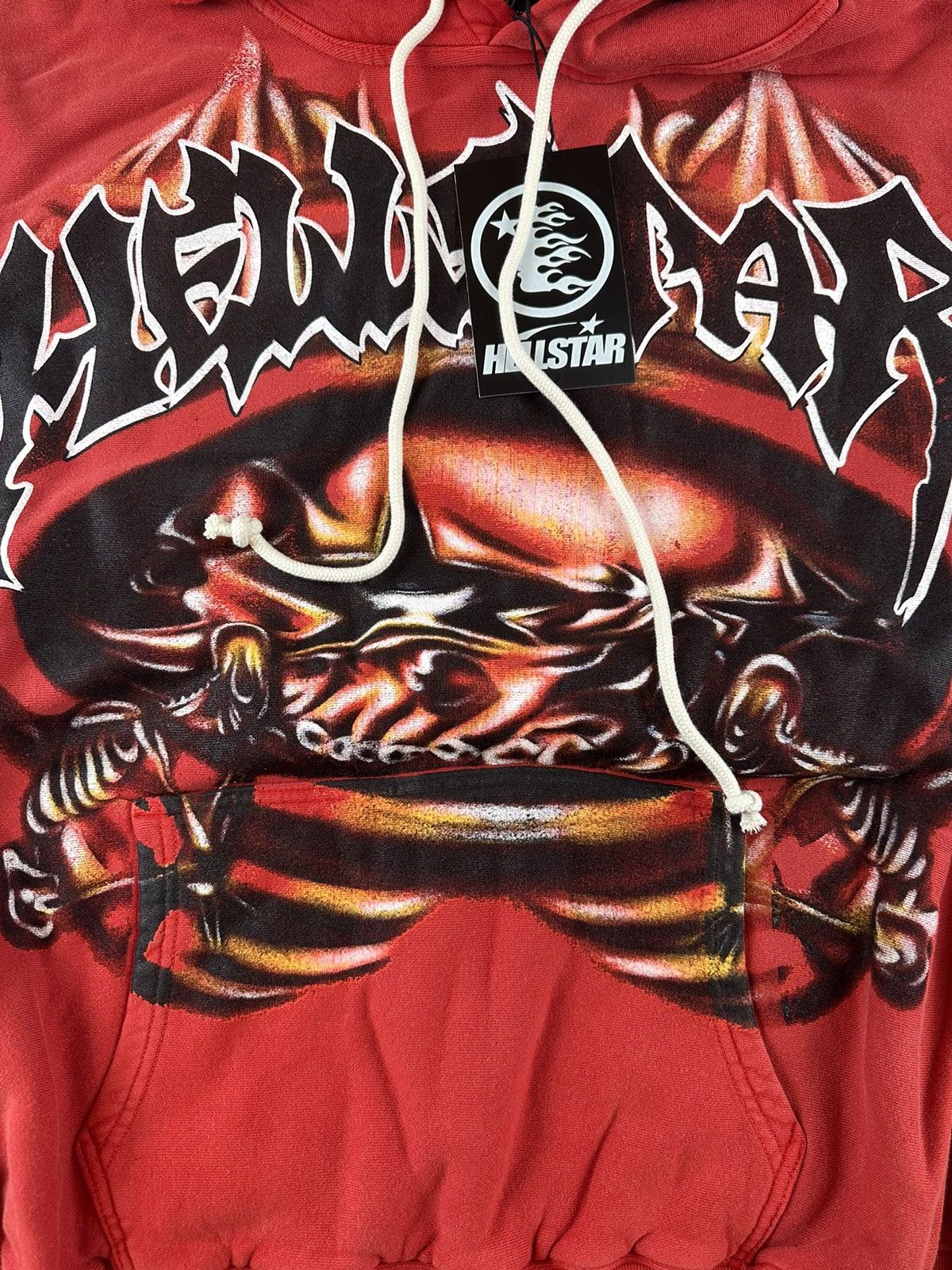 HELLSTAR Hellstar Skeleton Airbrush Hoodie Size US L / EU 52-54 / 3 - 2 Thumbnail