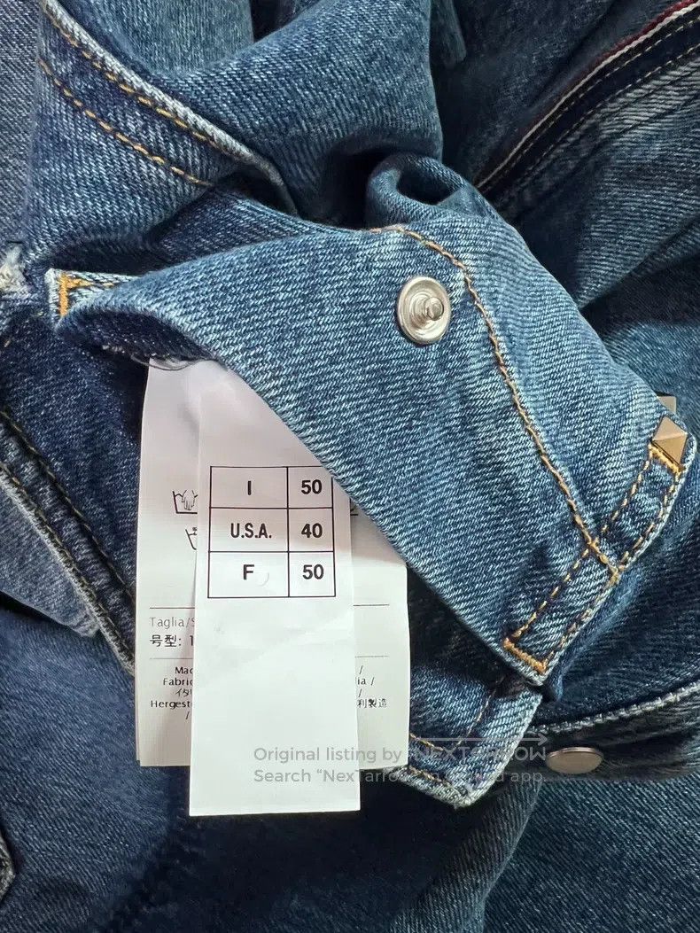 Valentino Valentino Denim willow studded shirt top Size US M / EU 48-50 / 2 - 6 Thumbnail