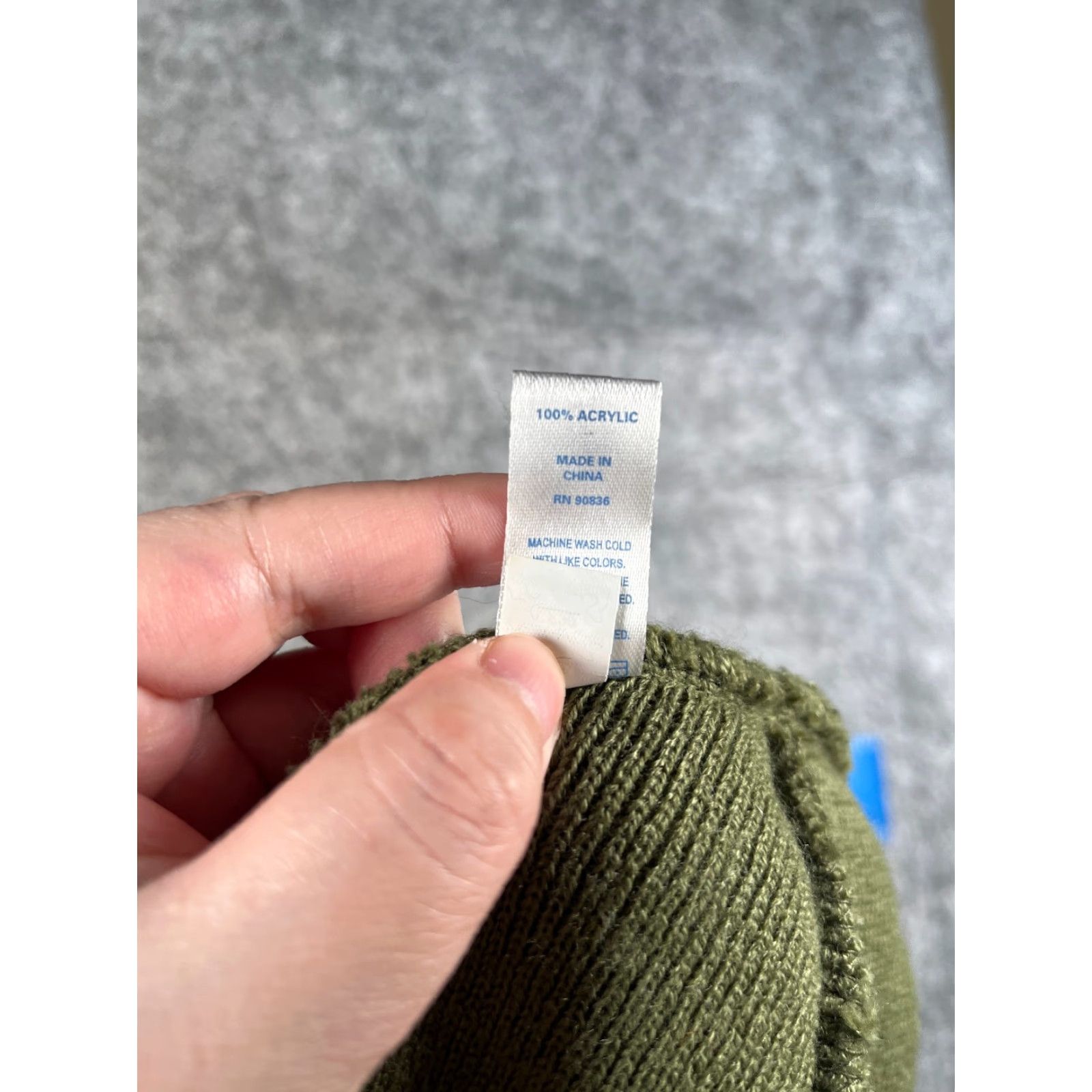 Port & Company Port & Company High Trails Outdoor Education Center Beanie Toque Adult One Size Green Knit Acrylic Hat/Cap Size ONE SIZE - 8 Thumbnail