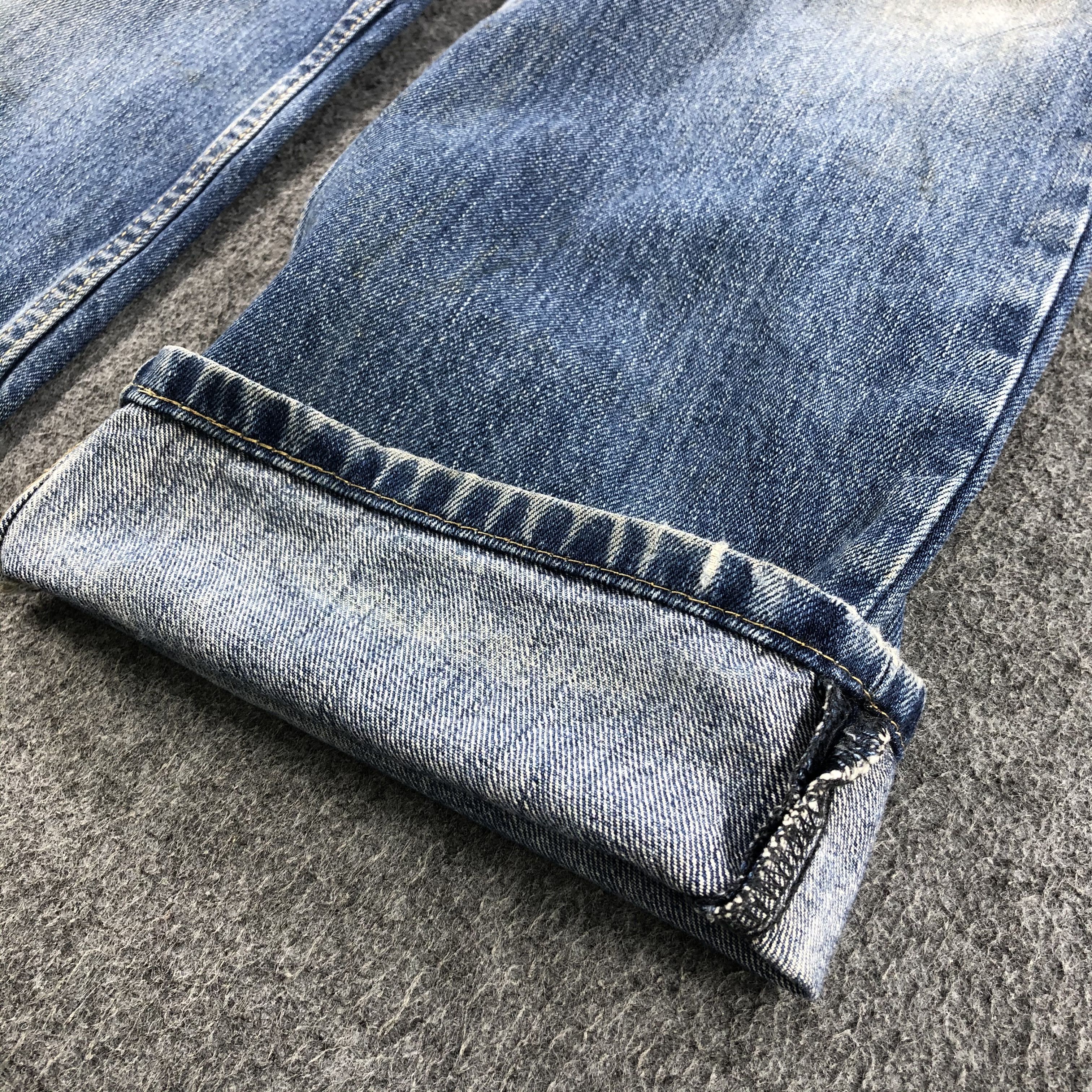 Levi's Vintage Blue Washed Levis 514 Jeans-J945 Size US 37 - 7 Thumbnail