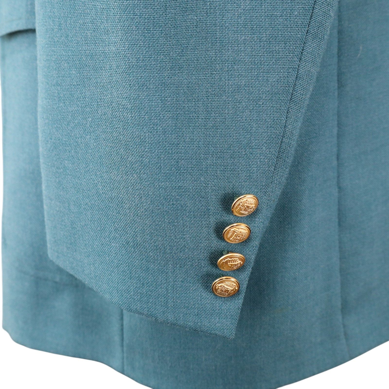 Hardwick Vintage Hardwick USA Hopsack Blazer 48L Masters Green Size 48L - 6 Thumbnail