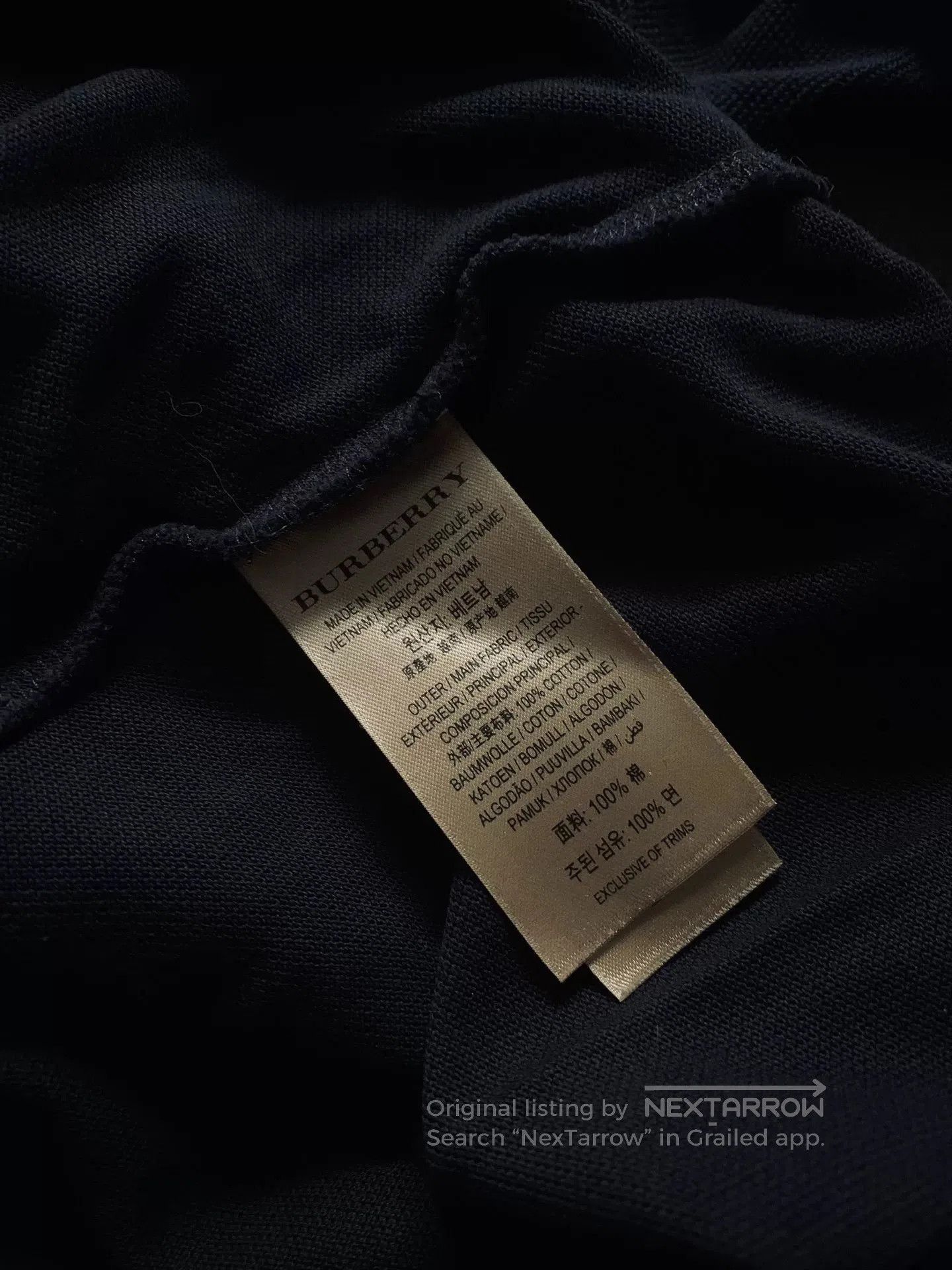 Burberry Burberry War Horse Embroidery Navy Polo. Size US M / EU 48-50 / 2 - 5 Thumbnail