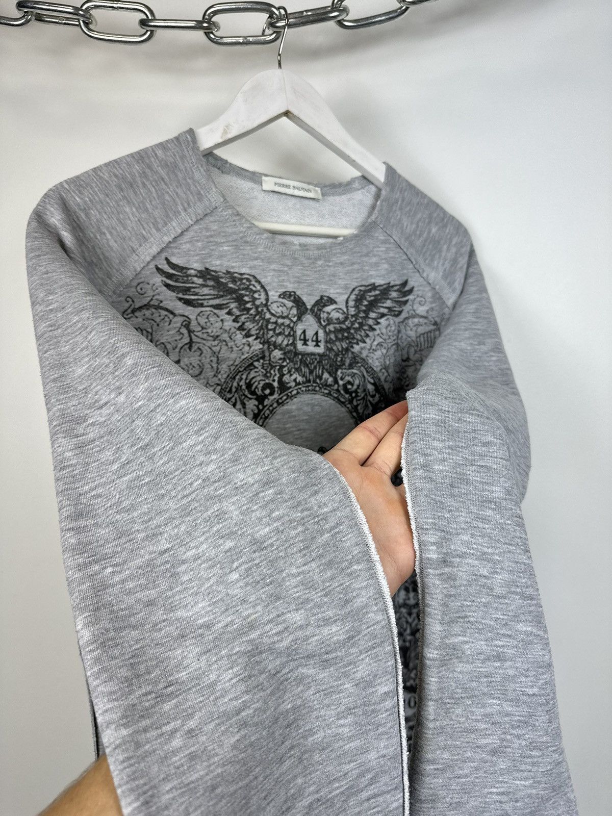 Pierre Balmain Vintage Pierre Balmain Designer Avant Garde Opium Sweatshirt Size US M / EU 48-50 / 2 - 6 Thumbnail