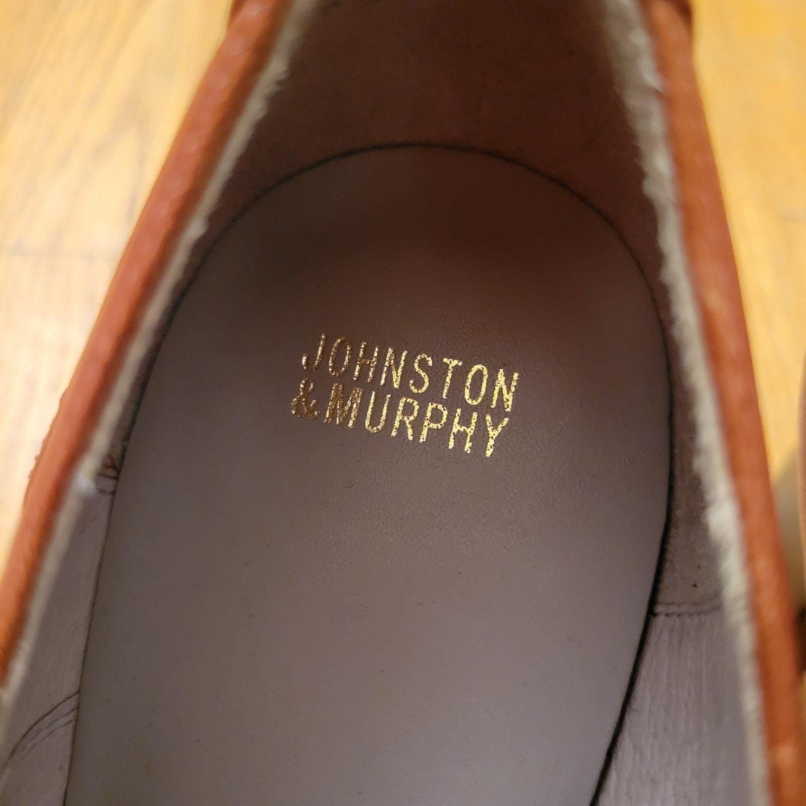 Johnston & Murphy Johnston Murphy 10 Oxford Heels Brown Leather Boho Western Size US 10 / IT 40 - 4 Thumbnail