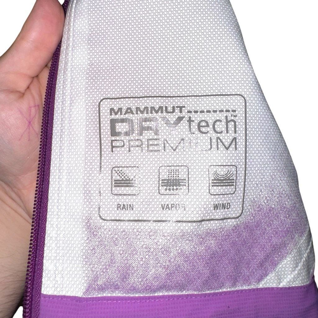 Mammut Purple Mammut DayTech Premium Waterproof Rain Jacket Sz S Size S / US 4 / IT 40 - 13 Thumbnail