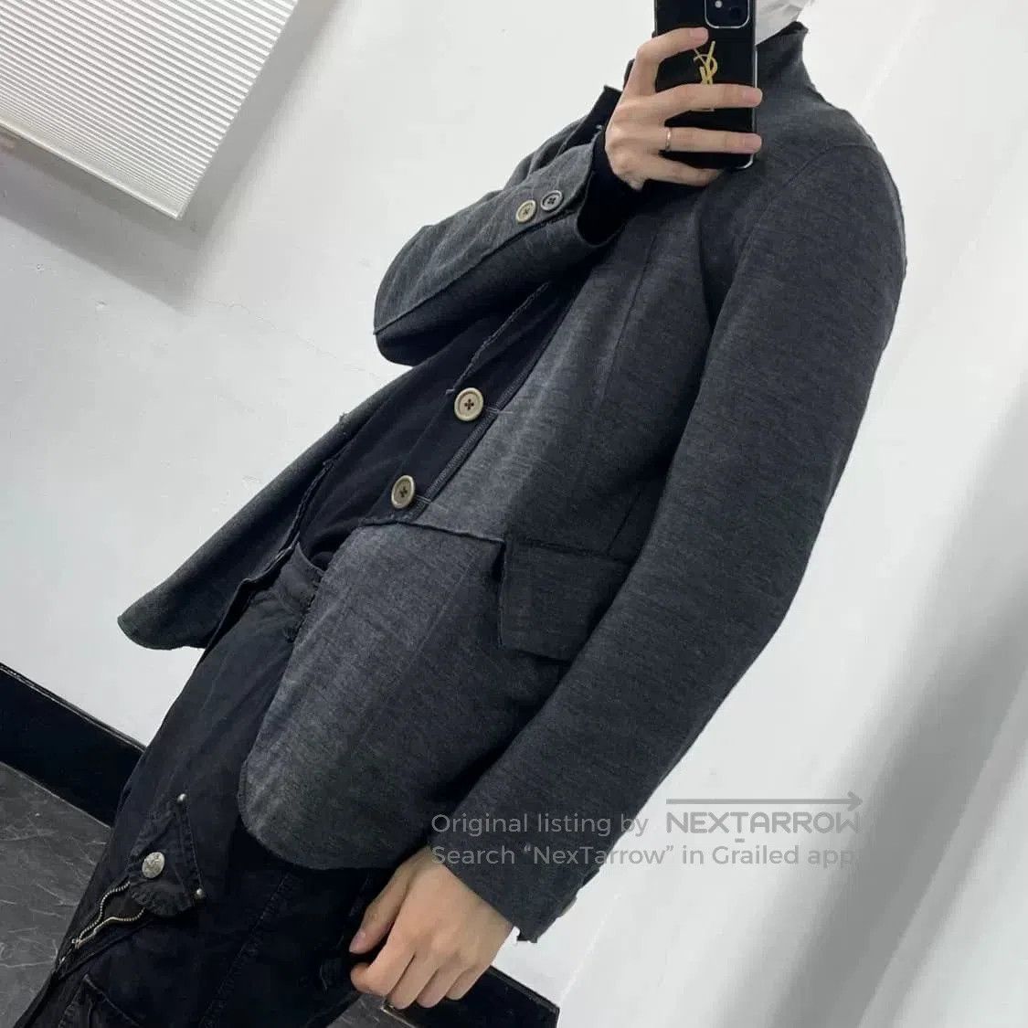 Takahiromiyashita The Soloist. Takahiromiyashita TheSoloist Knitted Jacket. Size US M / EU 48-50 / 2 - 8 Thumbnail