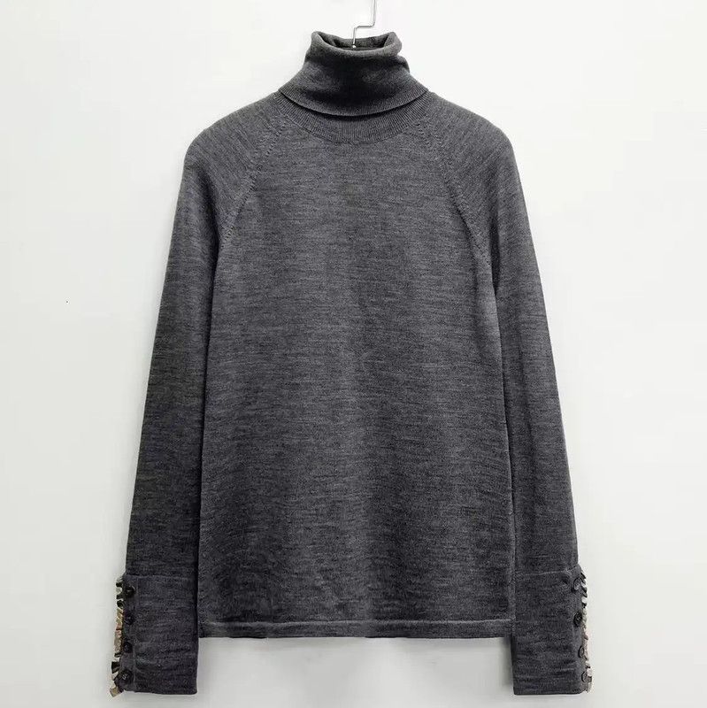 Burberry Burberry Gray Women's Knit Sweater for Spring Size S / US 4 / IT 40 - 1 Thumbnail
